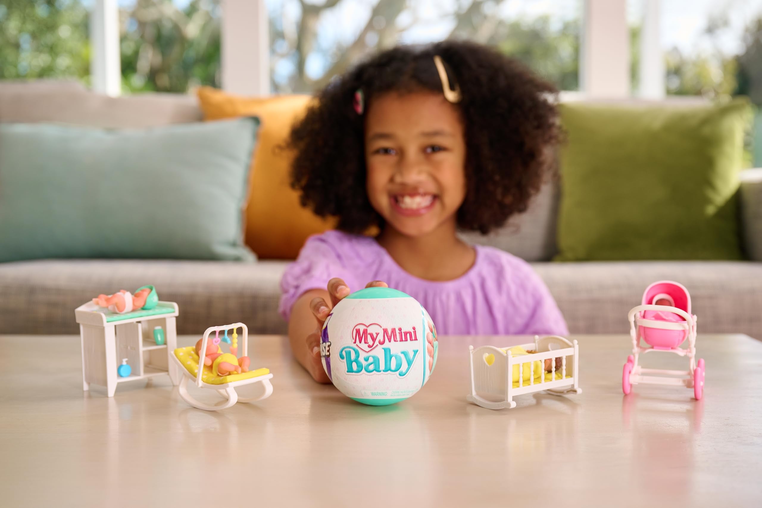 5 Surprise My Mini Baby Serie 1 – Sammelbare Mystery-Kapsel mit realistischem Mini-Baby und Spielset (Einzelkapsel)