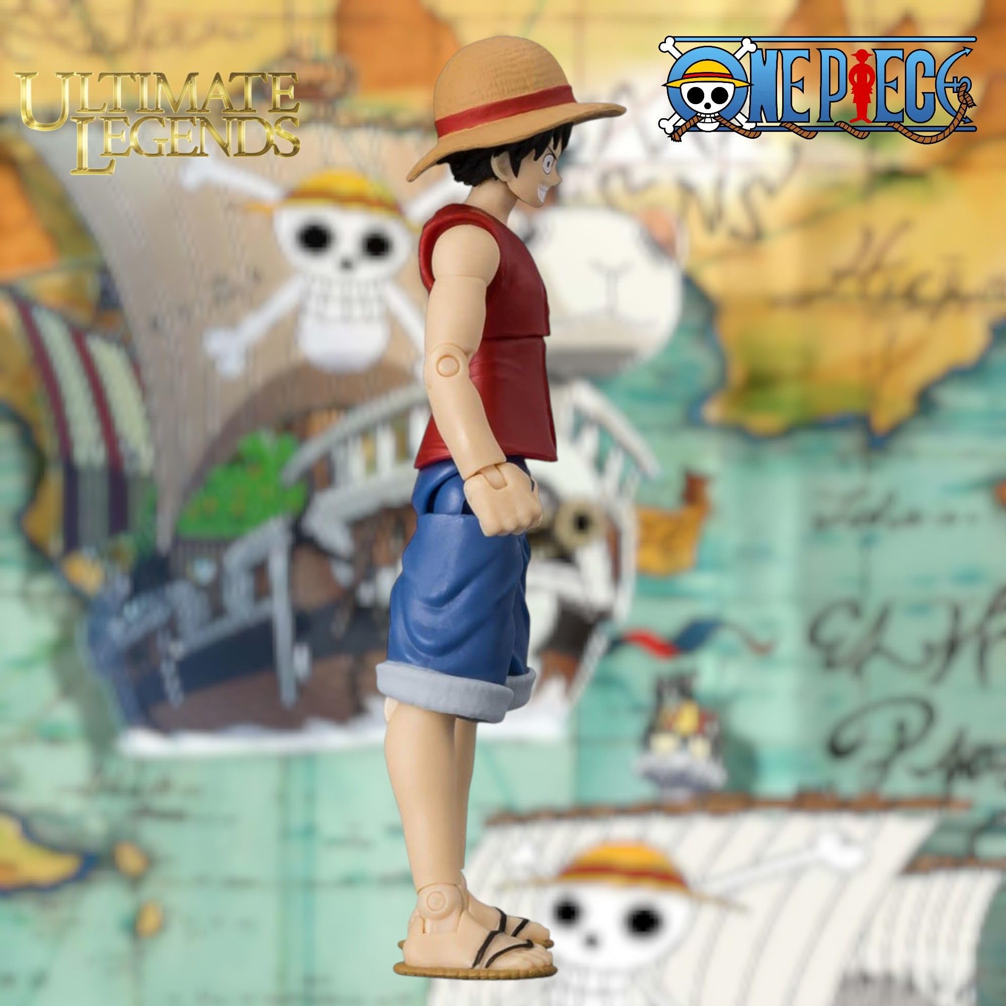 BANDAI Ultimate Legends Luffy Action Figure - 12.5cm Posable Anime Figure with Accessories 3