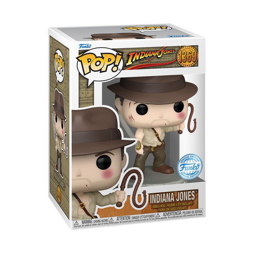 Indiana Jones (mit Peitsche) Funko 71863 Pop! Vinyl Nr. 1369 (exklusiv bei Yachew)