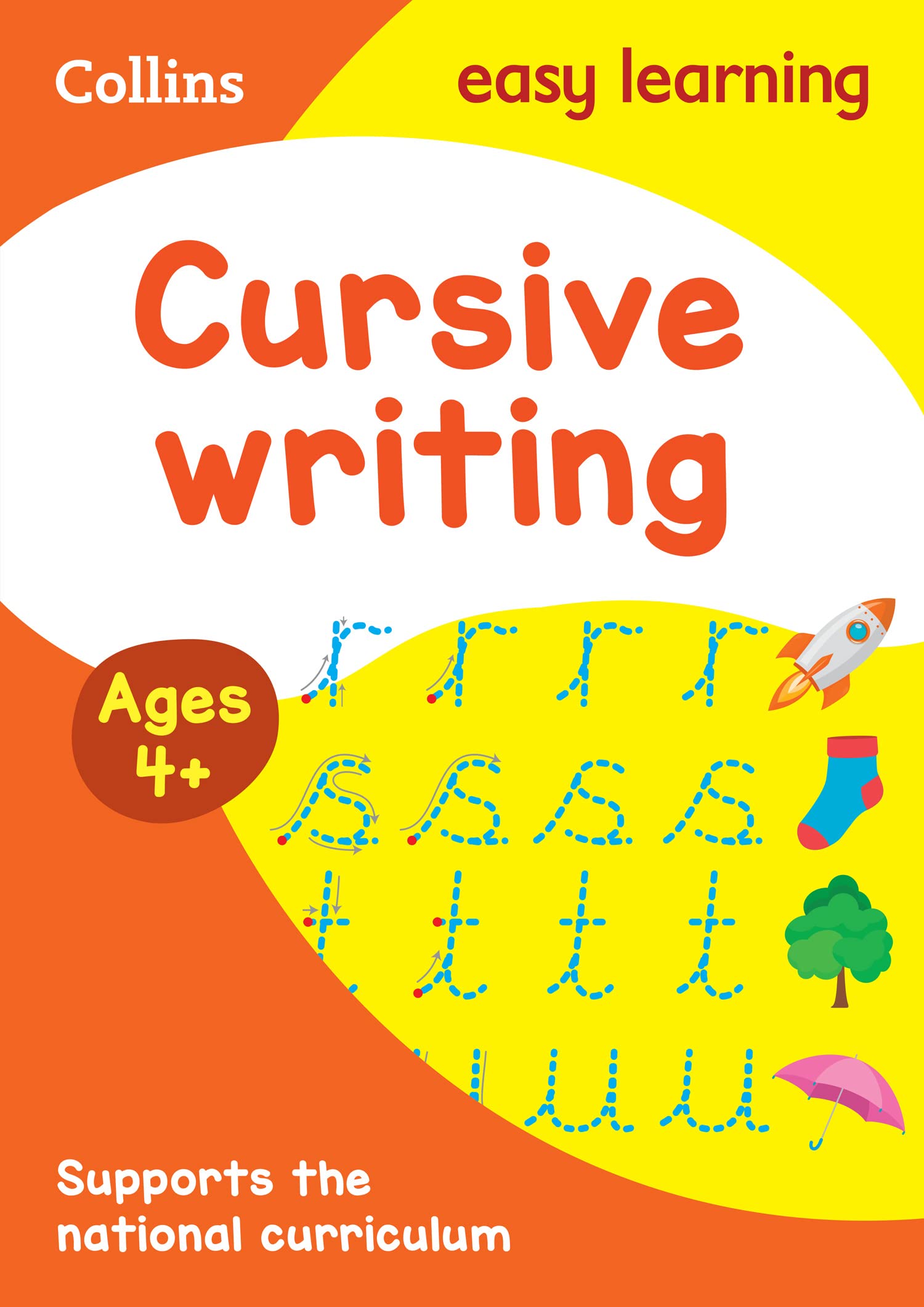 Collins Cursive Writing Ages 4-5 Activity Book - Early Years Foundation Stage | Paperback | English