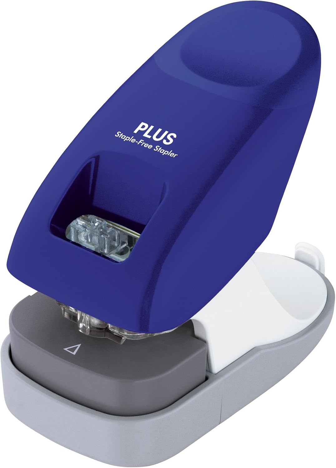 PLUS Japan, Staple-Free Stapler Desktop Model Blue, 10 sheet capacity, 1 piece pack (1 x 1 Stapler) 1