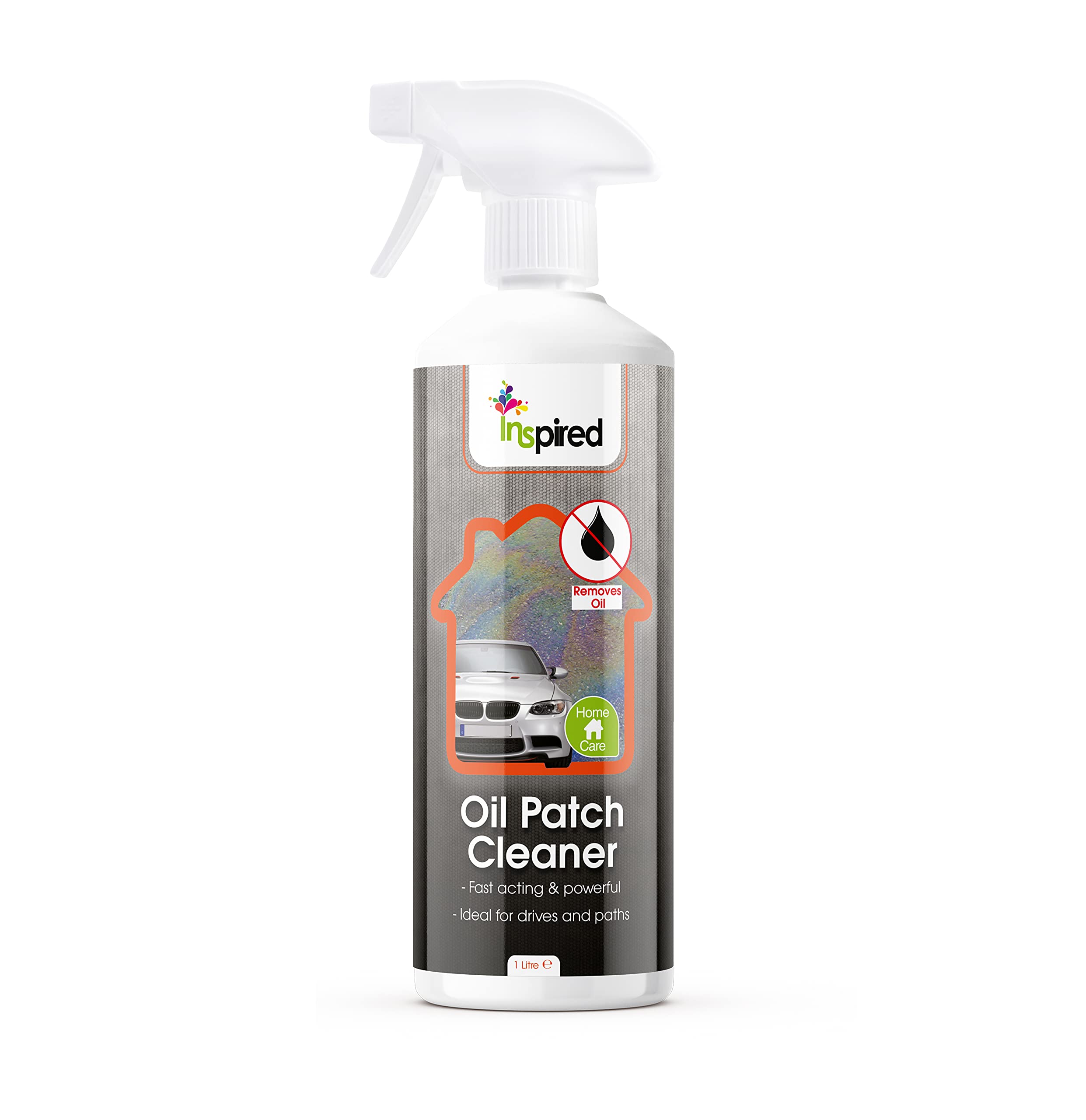 Inspired Oil & Tar Patch Remover - Fast Acting for Garage & Driveway | 1 Litre 1