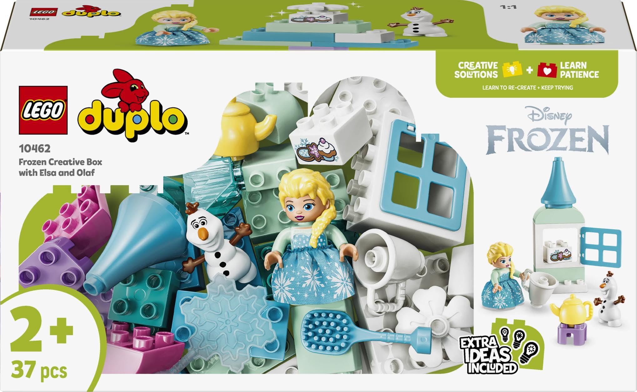 LEGO DUPLO Disney Frozen Creative Box 10462 with Elsa and Olaf | 37 Pieces | Ages 2+ 5
