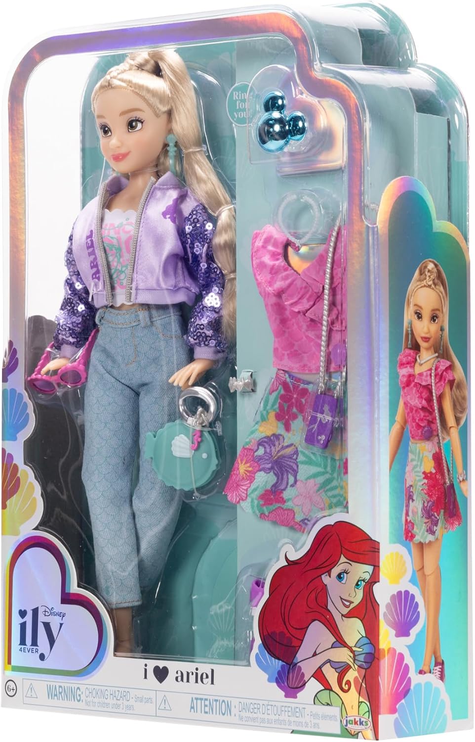 Disney ILY 4EVER Ariel Fashion Doll with 13 Points of Articulation (235091)