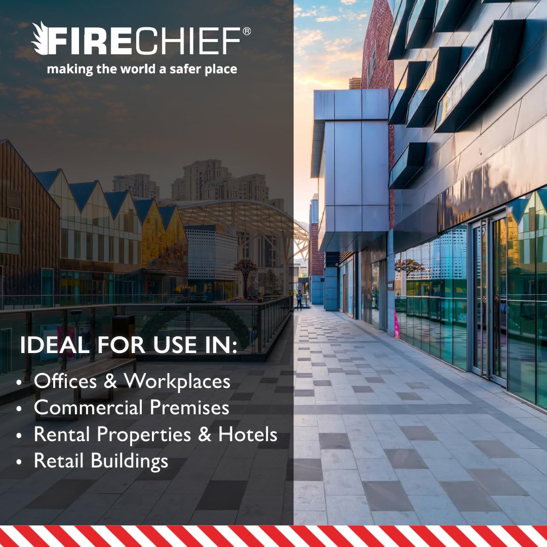 Firechief Fire Safety Log Book - A4 Size, Red Binding | Compliance for Regulatory Reform Order 2005 4