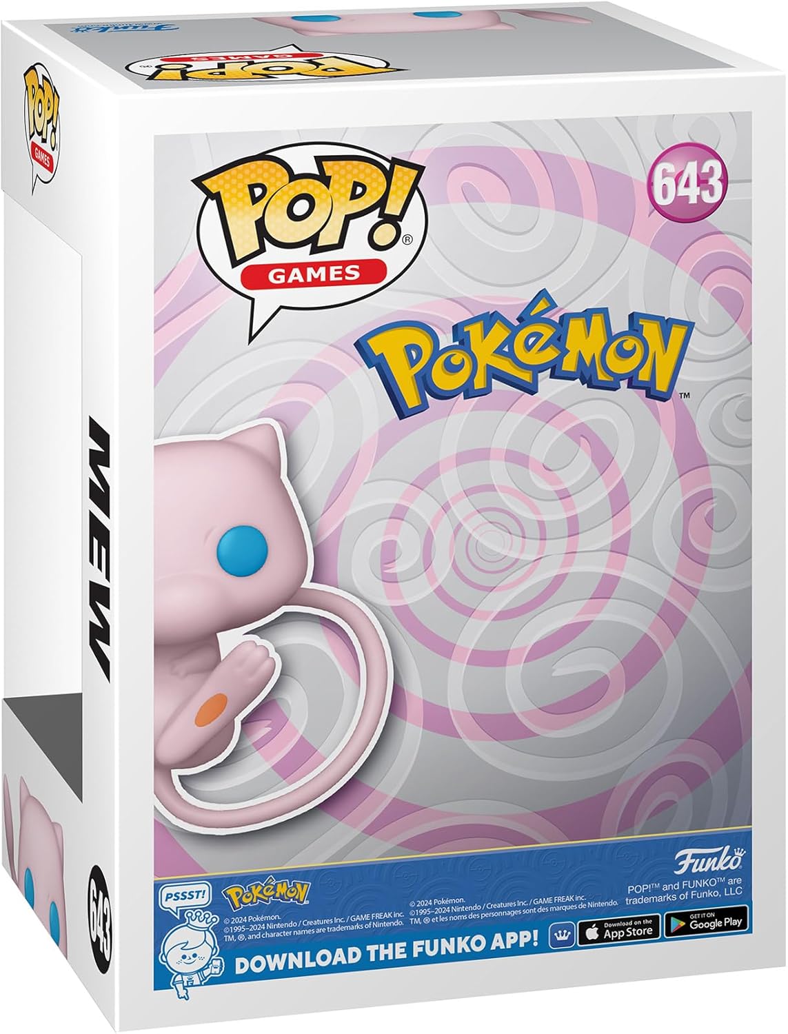 Funko Pop! Games: Pokémon - Mew Vinyl Figure (74221) 2