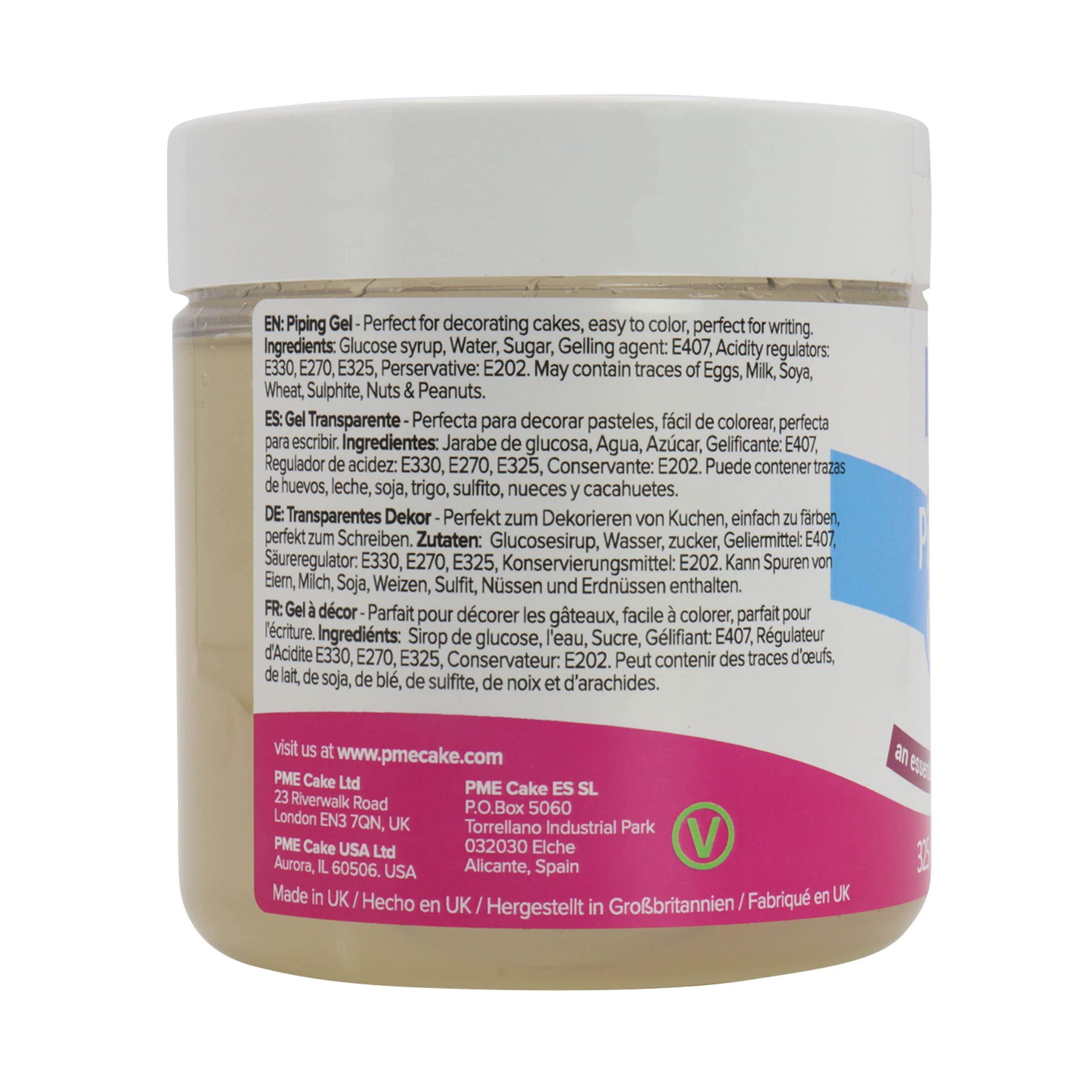 PME - Piping Gel Cake Decorating Icing 325g 10