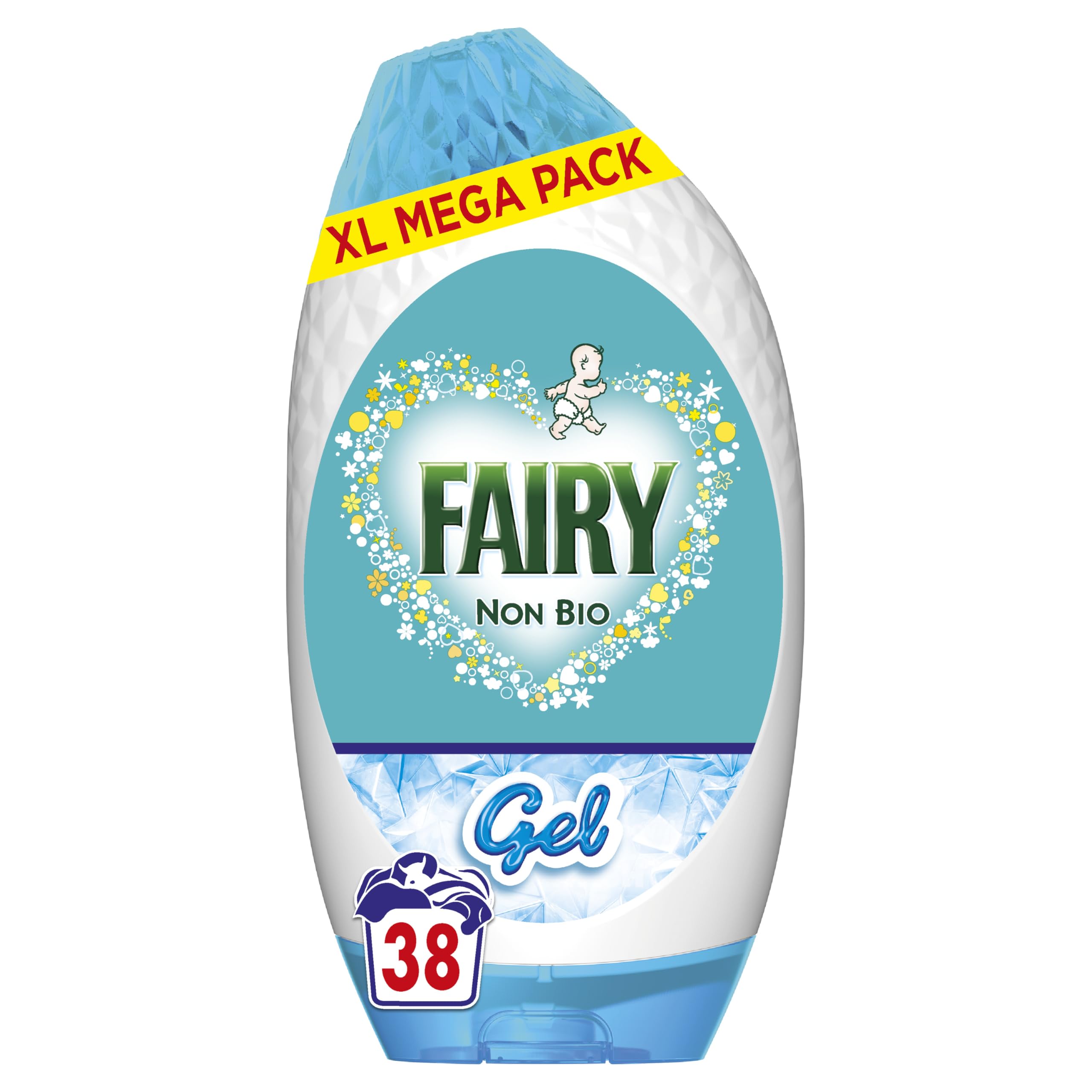 Fairy Non Bio - Laundry Detergent Gel 1.254 L, 38 Washes
