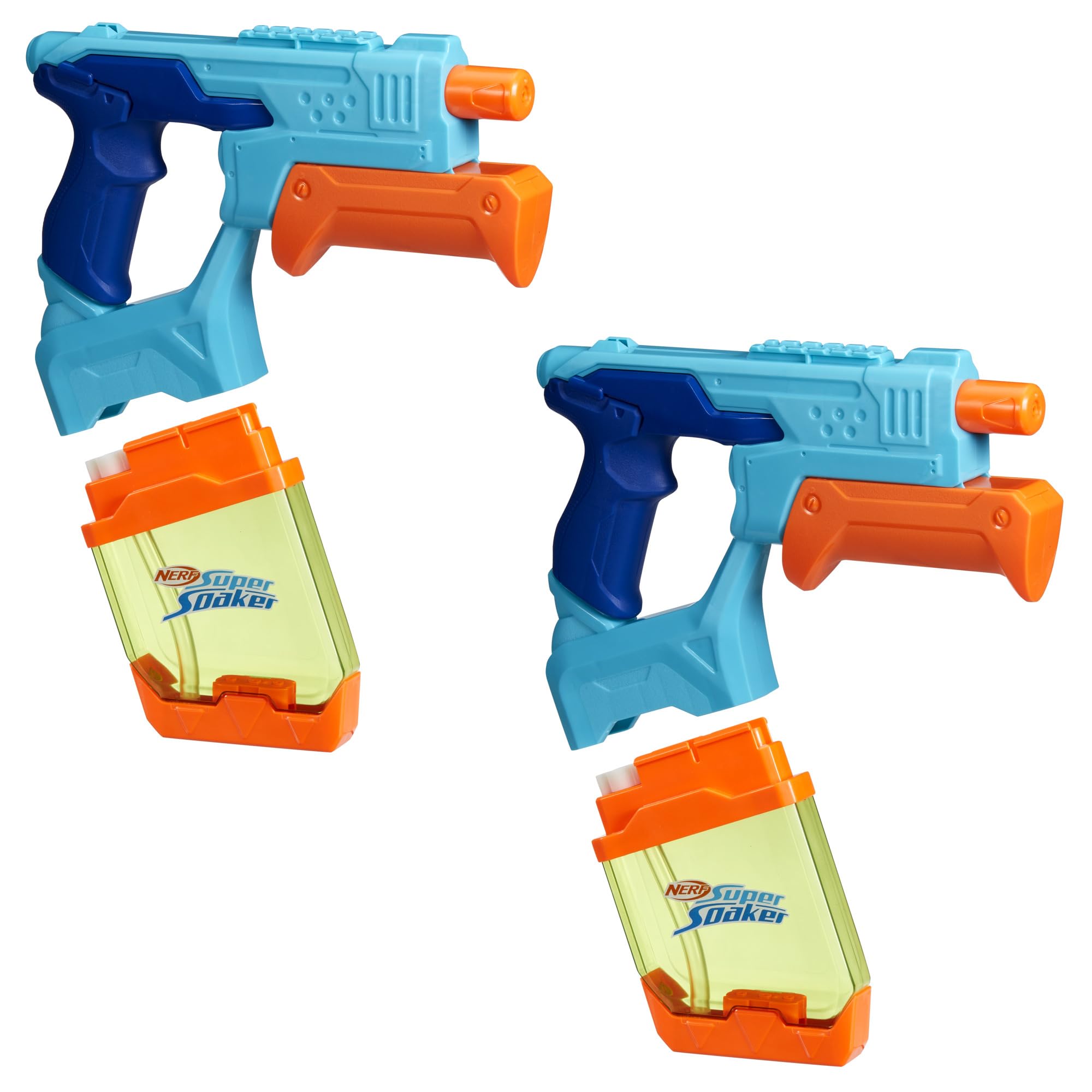 Super Soaker Nerf Dunk-Fill Water Blaster 2-Pack | Instant Fill Tanks | Ages 6+ 1