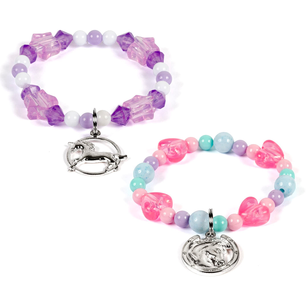 Craftbox CB806 Unicorn Charm Jewellery Craft Set, Mixed.