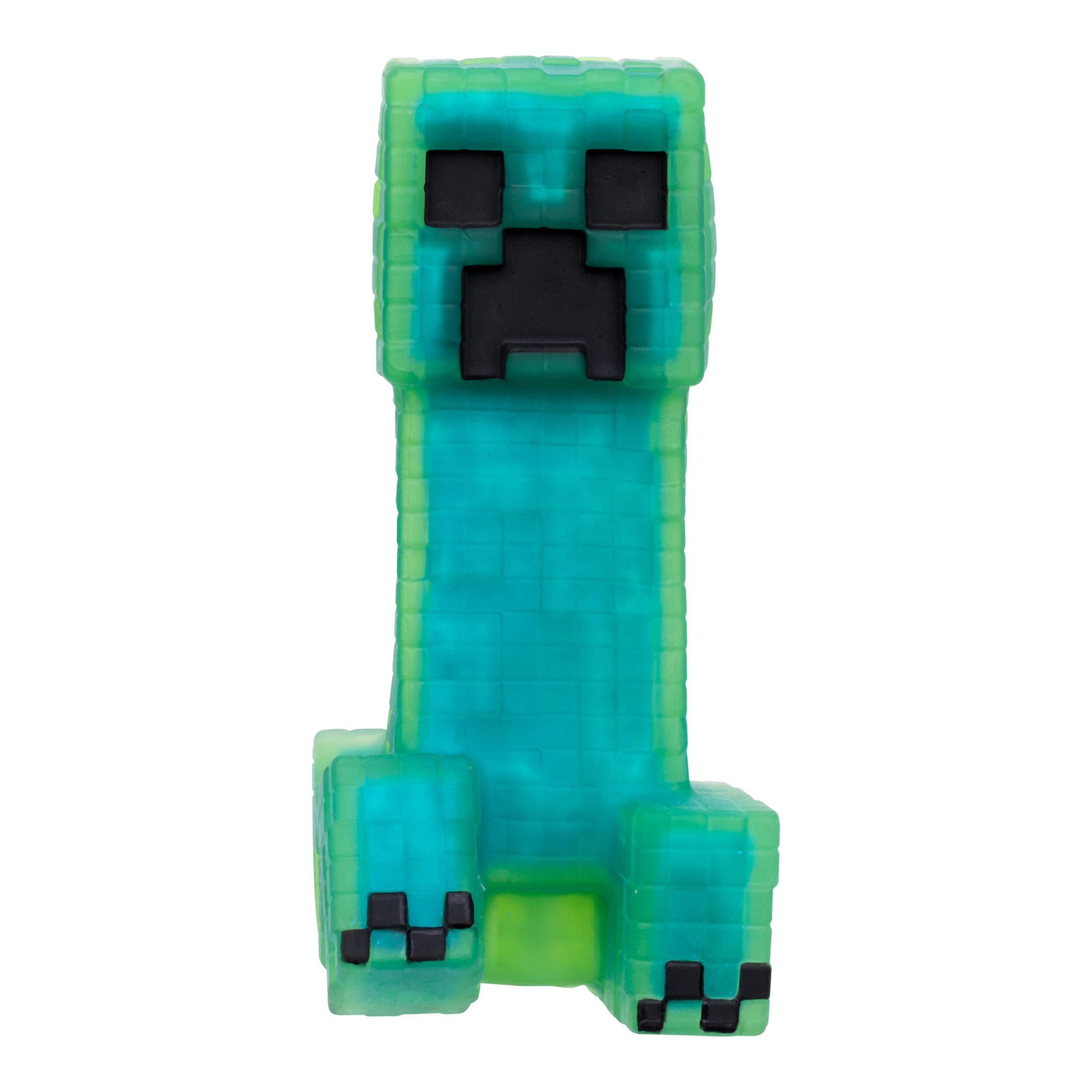Heroes of Goo Jit Zu Minecraft Creeper Stretchy Figure | Stretches 3x Size | Hidden Gunpowder Piece