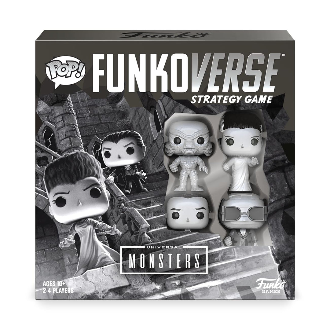 Funko Funkoverse Universal Monsters 4-Pack Strategy Game