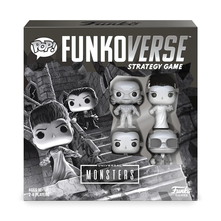 Funko Funkoverse Universal Monsters 4-Pack Strategy Game