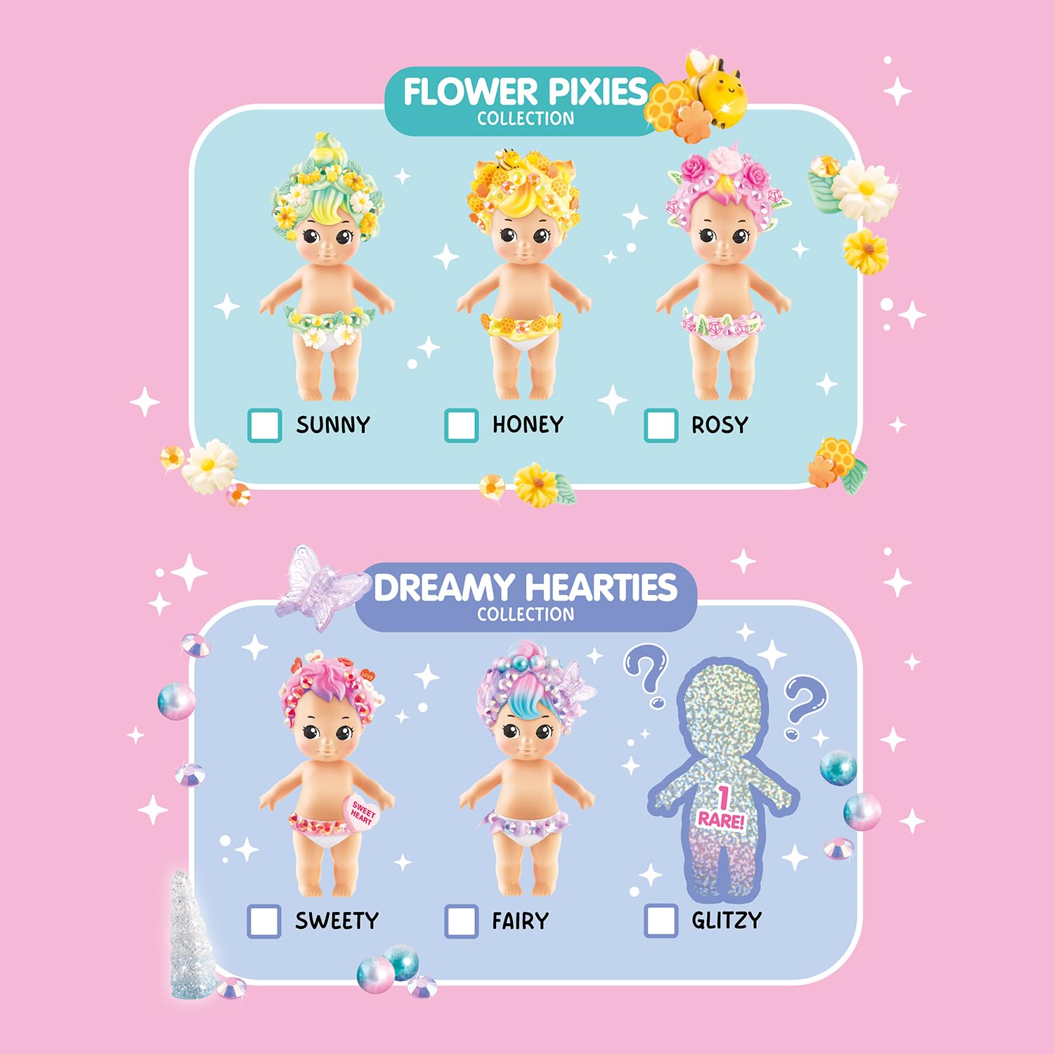 Canal Toys Creamy Deco Baby Mini Collectible Surprise Blind Box | Customizable DIY Craft | Ages 6+ 7