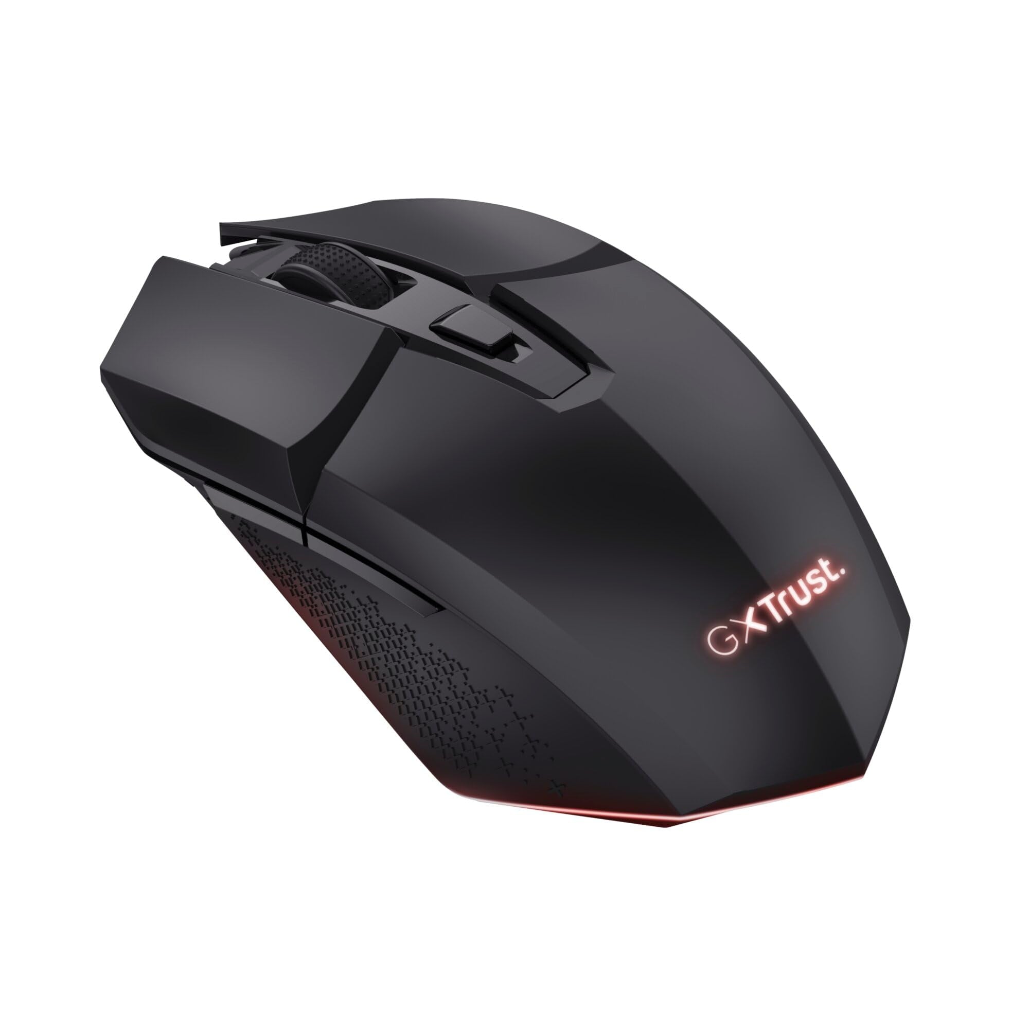 Trust Gaming GXTrust 1108 Vylax Wireless Gaming Mouse, 80h Battery, 800-4800 DPI, RGB LED, 6 Buttons, Rechargeable, Black