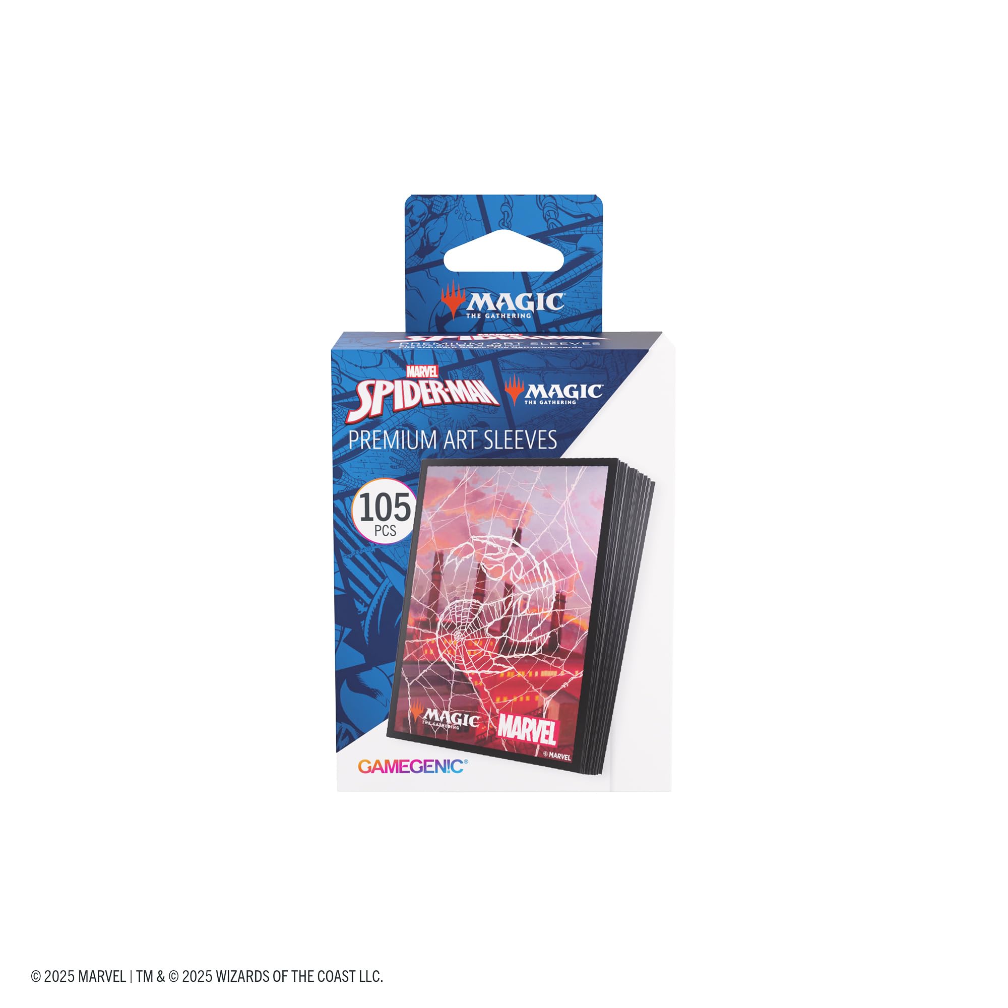 Gamegenic Magic: The Gathering Premium Art Sleeves - Spider-Man Mountain | 105 Count 4