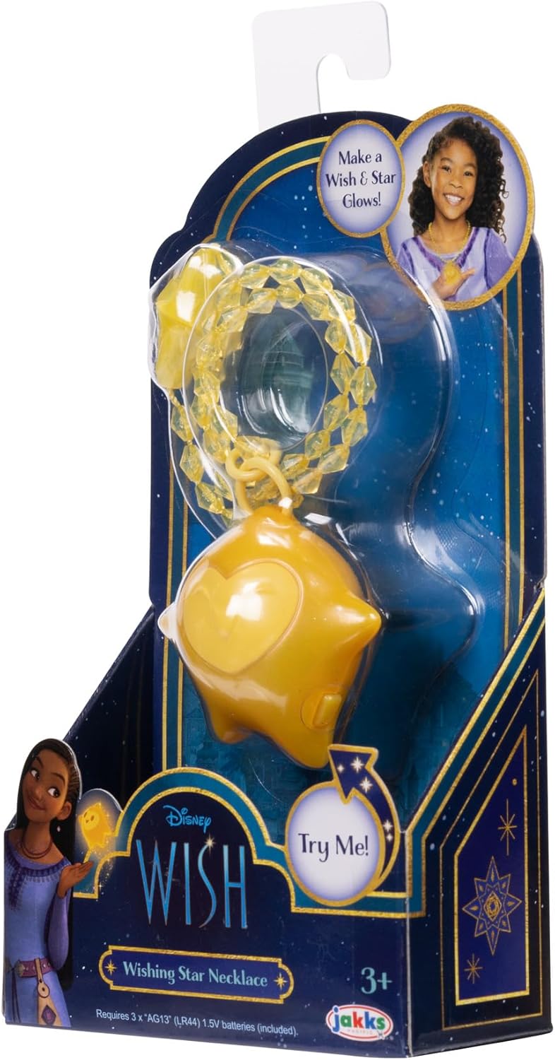 Disney Wish Asha Light-Up Star Necklace (230041)