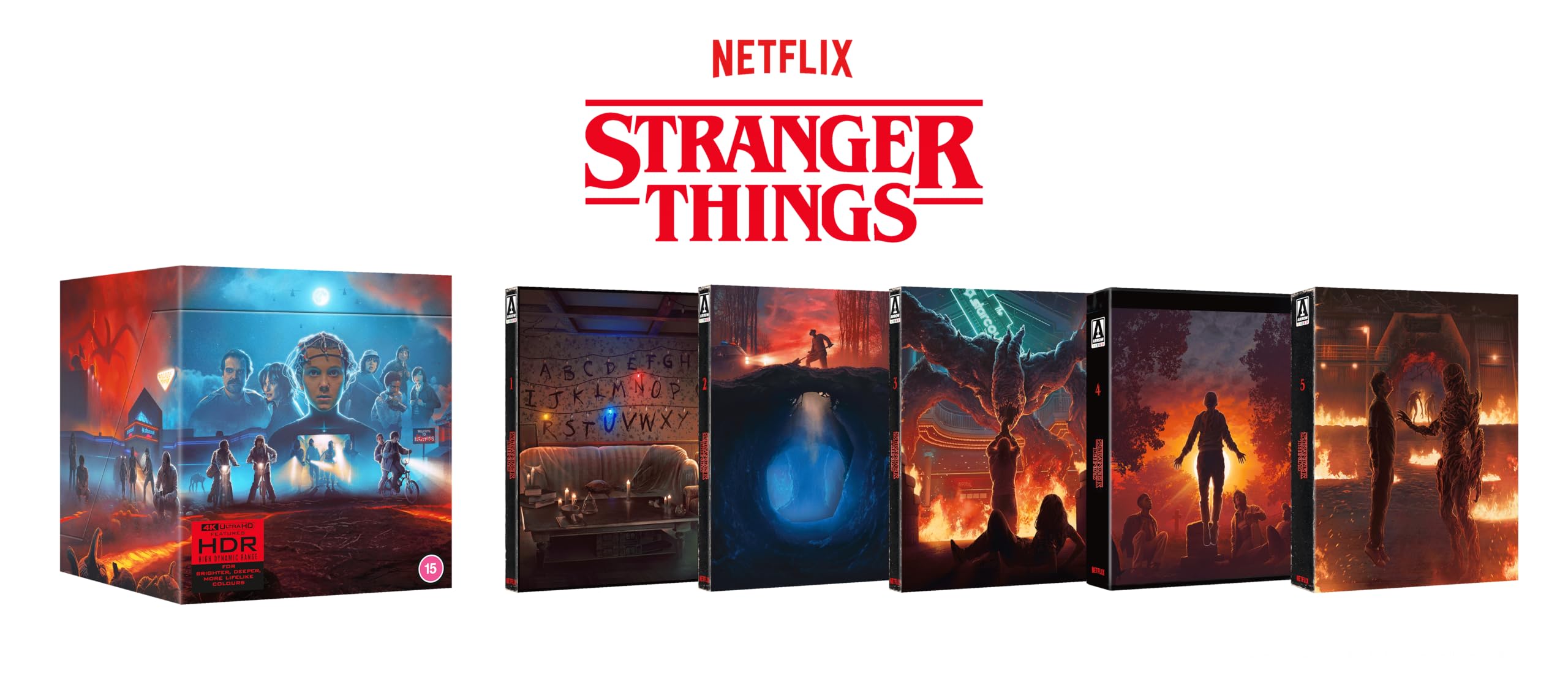 Stranger Things: The Complete Series [4K UHD Blu-ray Box Set] 3