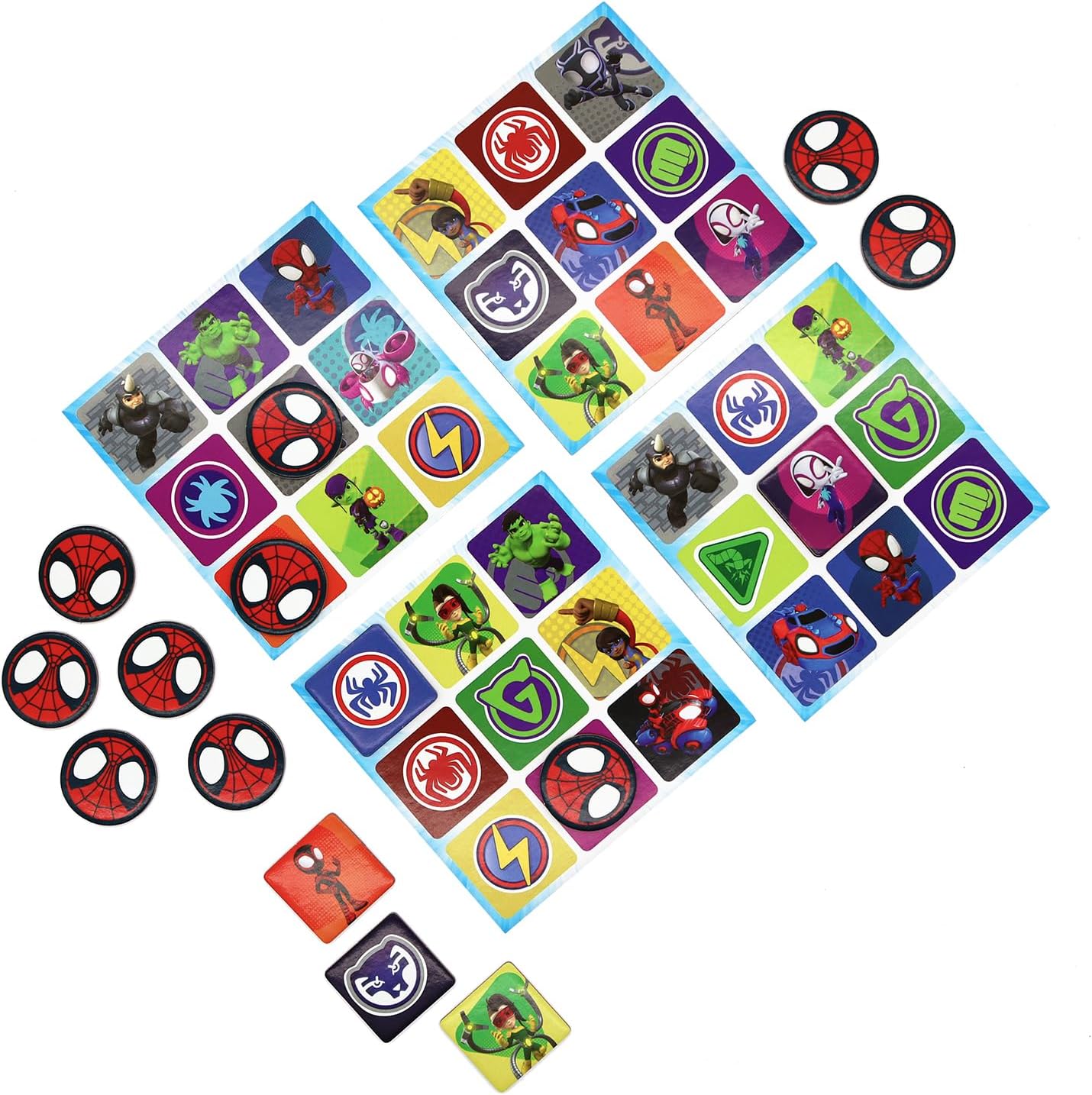 SHUFFLE Spidey and His Amazing Friends Bingo Game 2