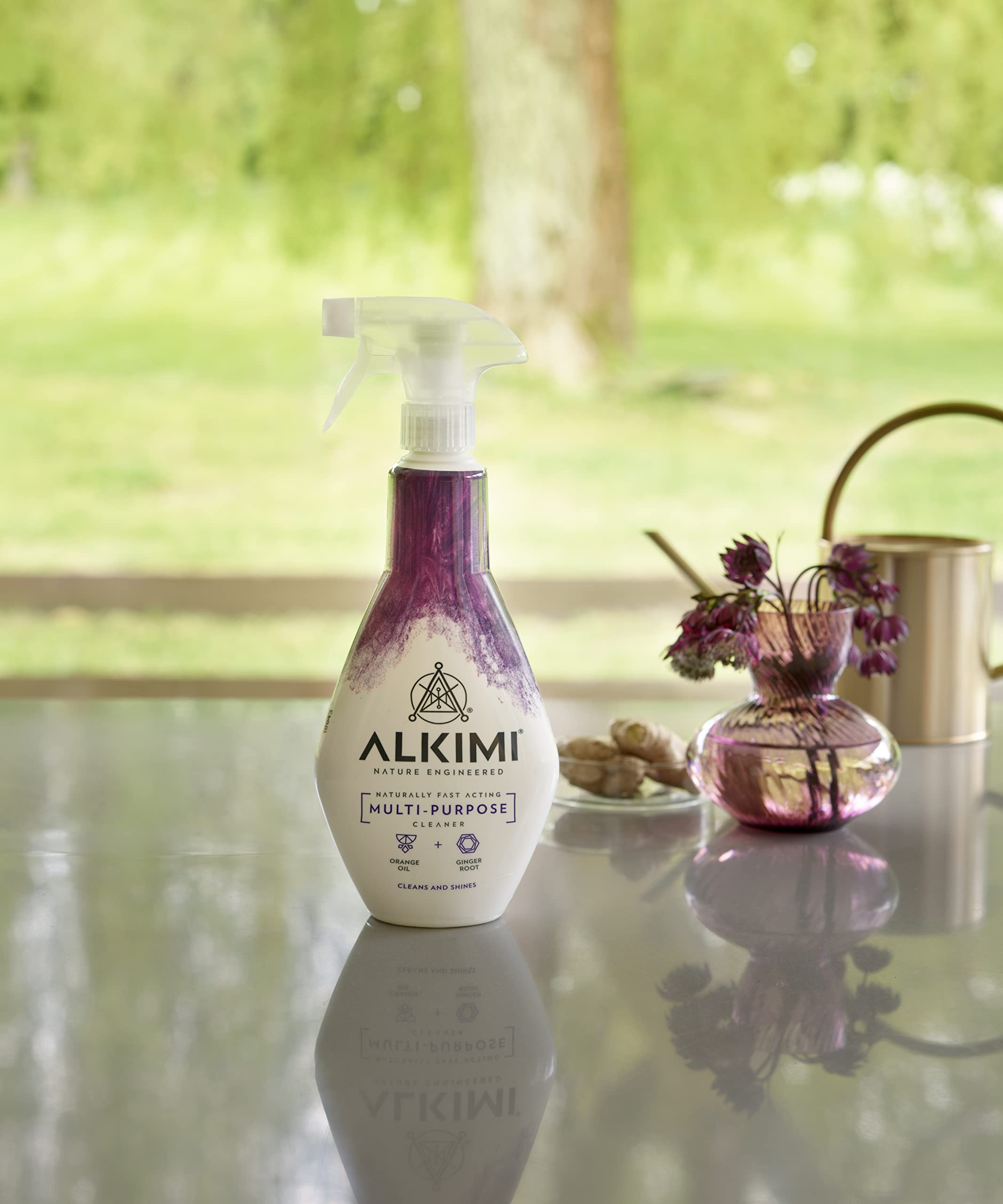 ALKIMI Multi-Surface Cleaning Spray - Natural Orange Oil & Ginger Root | 500 ml 2