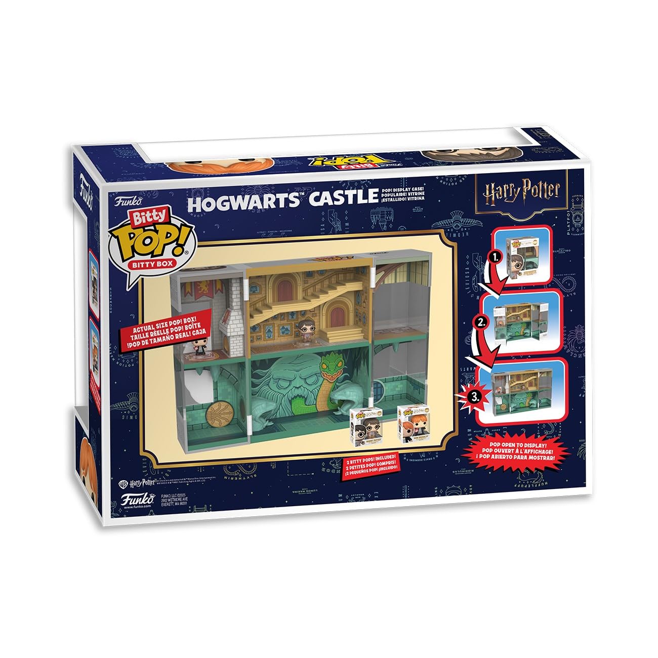 Funko Bitty Pop! Harry Potter - Hogwarts Castle Vinyl Figure with 2 Mini Figures 6