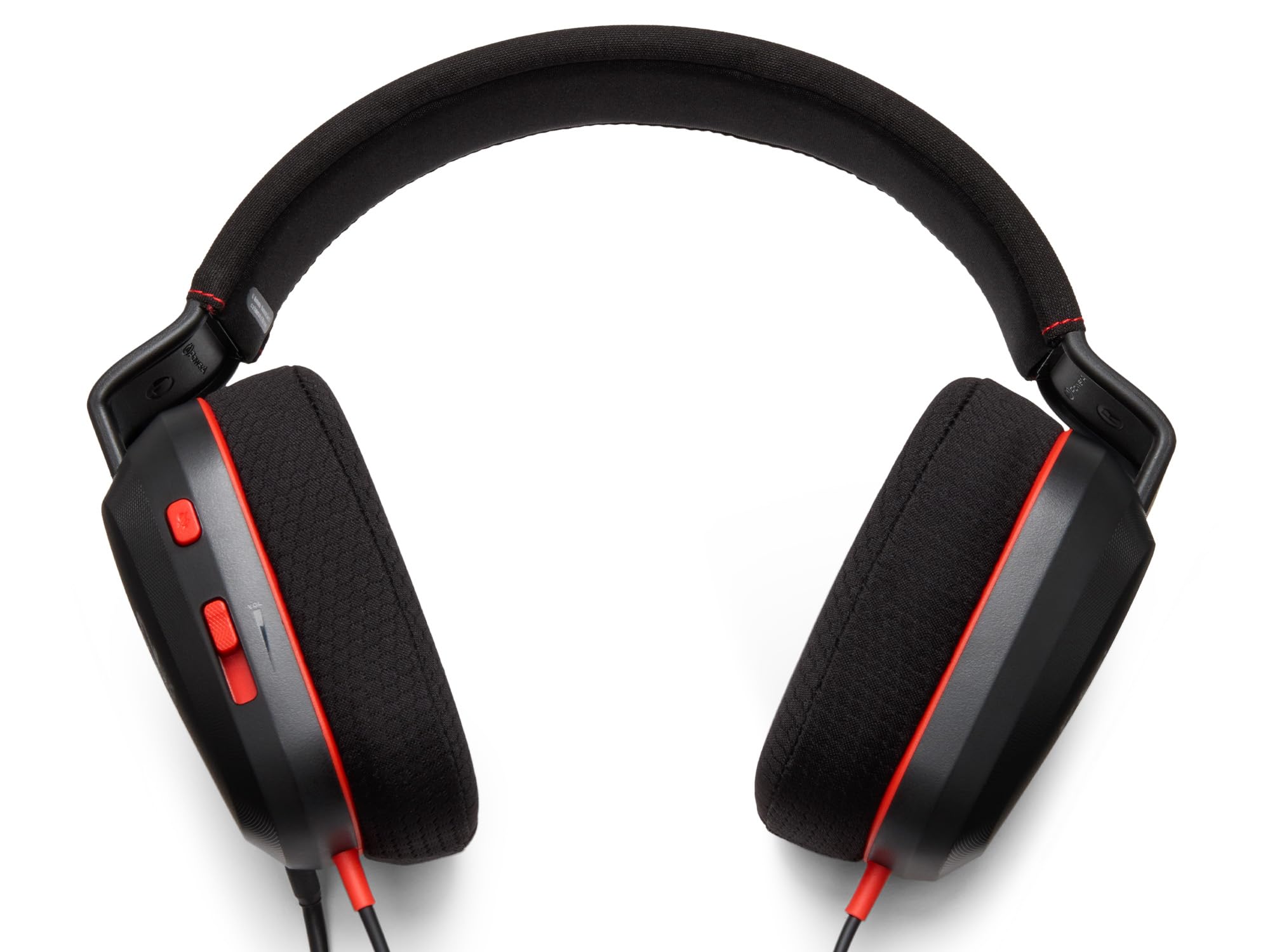 PowerA Wired Stereo Headset for Nintendo Switch 2 - Black/Red | 50mm Drivers | Detachable Mic 5