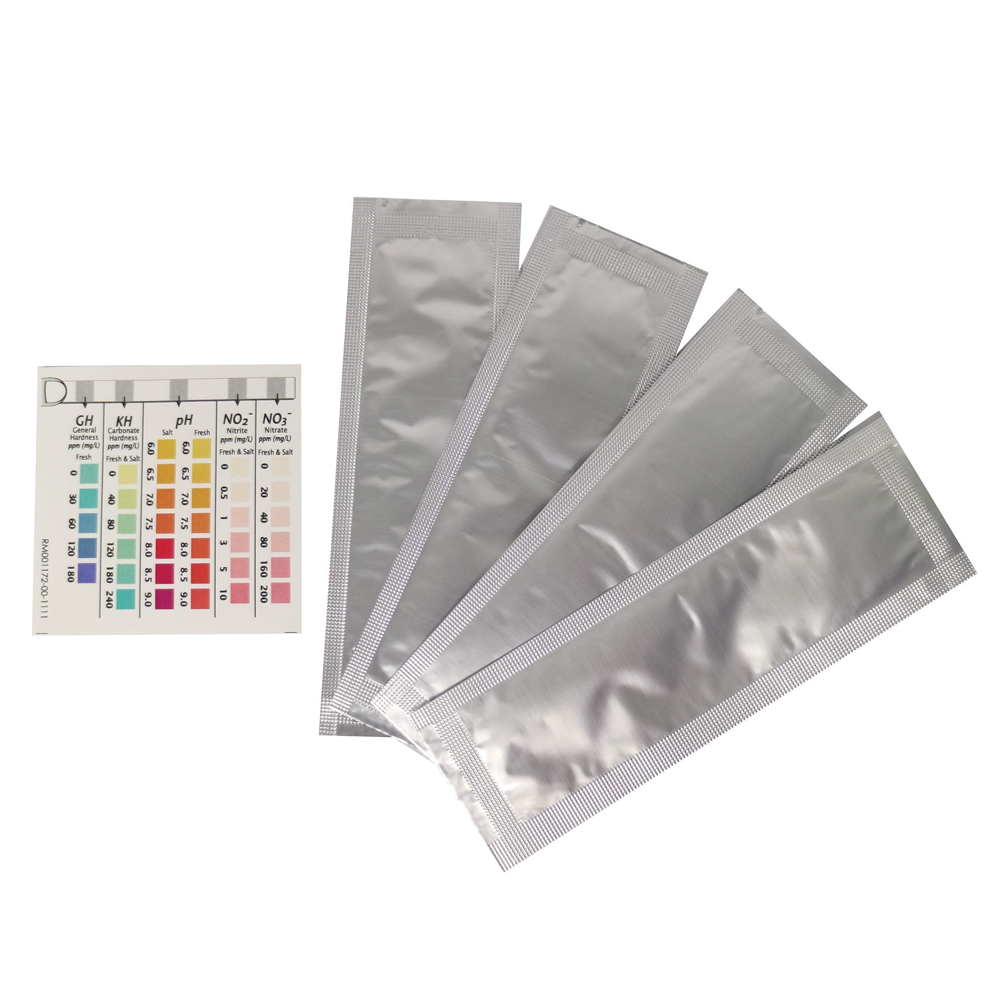 API 5-IN-1 Test Strips - Monitors pH, Nitrite, Nitrate, GH, KH for Freshwater & Saltwater Aquariums | 4 Count 2