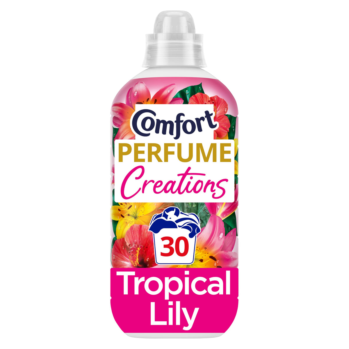 Comfort Tropical Lily Fabric Conditioner Softener - 900 ml