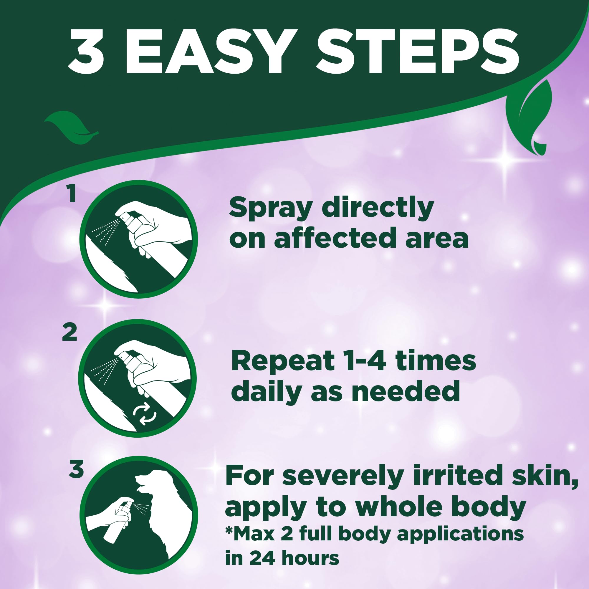 Vet's Best Allergy Itch Relief Spray for Dogs - Immediate Relief & Hydration | 250ml 6