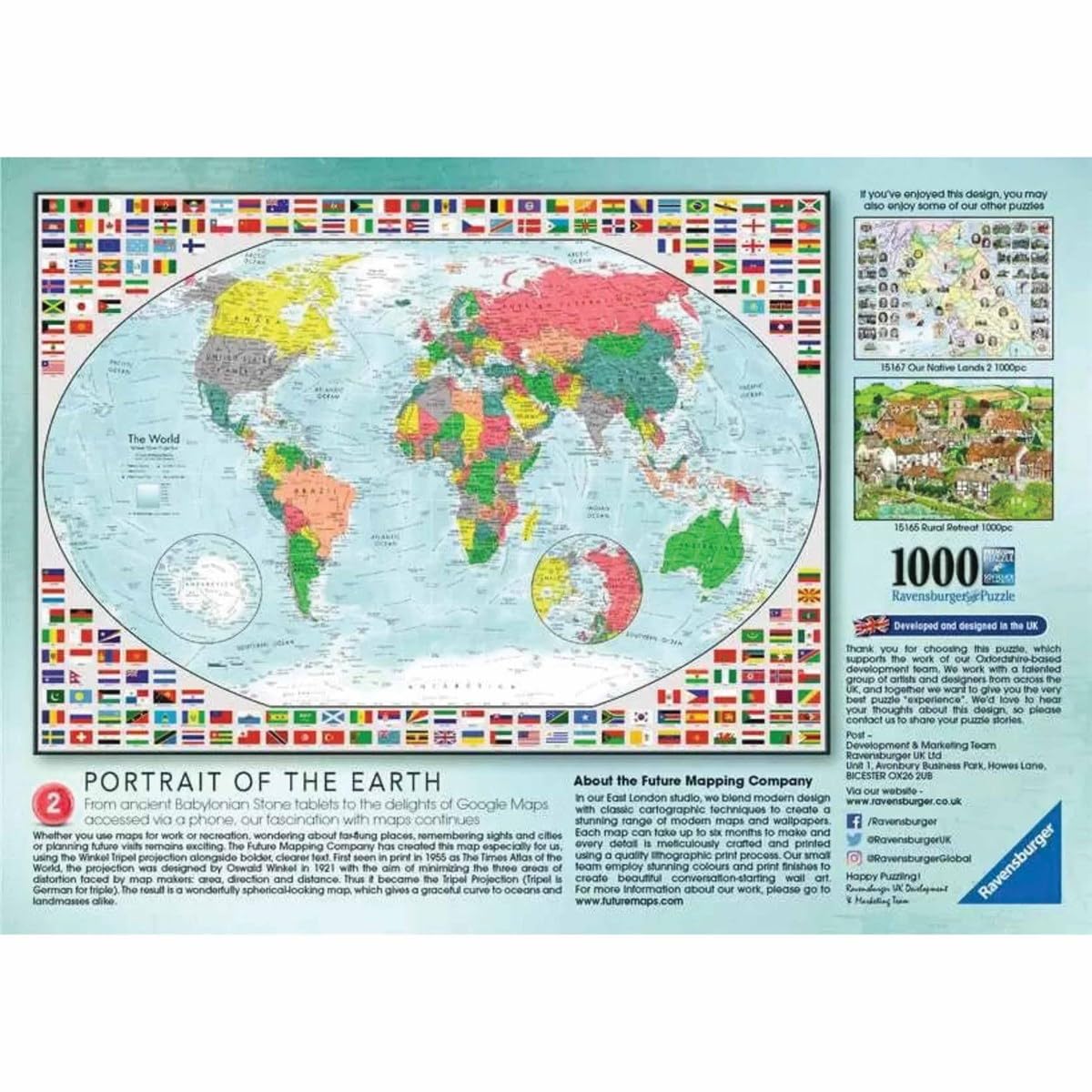 Ravensburger Portrait of The Earth Jigsaw Puzzle - 1000 Pieces | FSC Certified 4