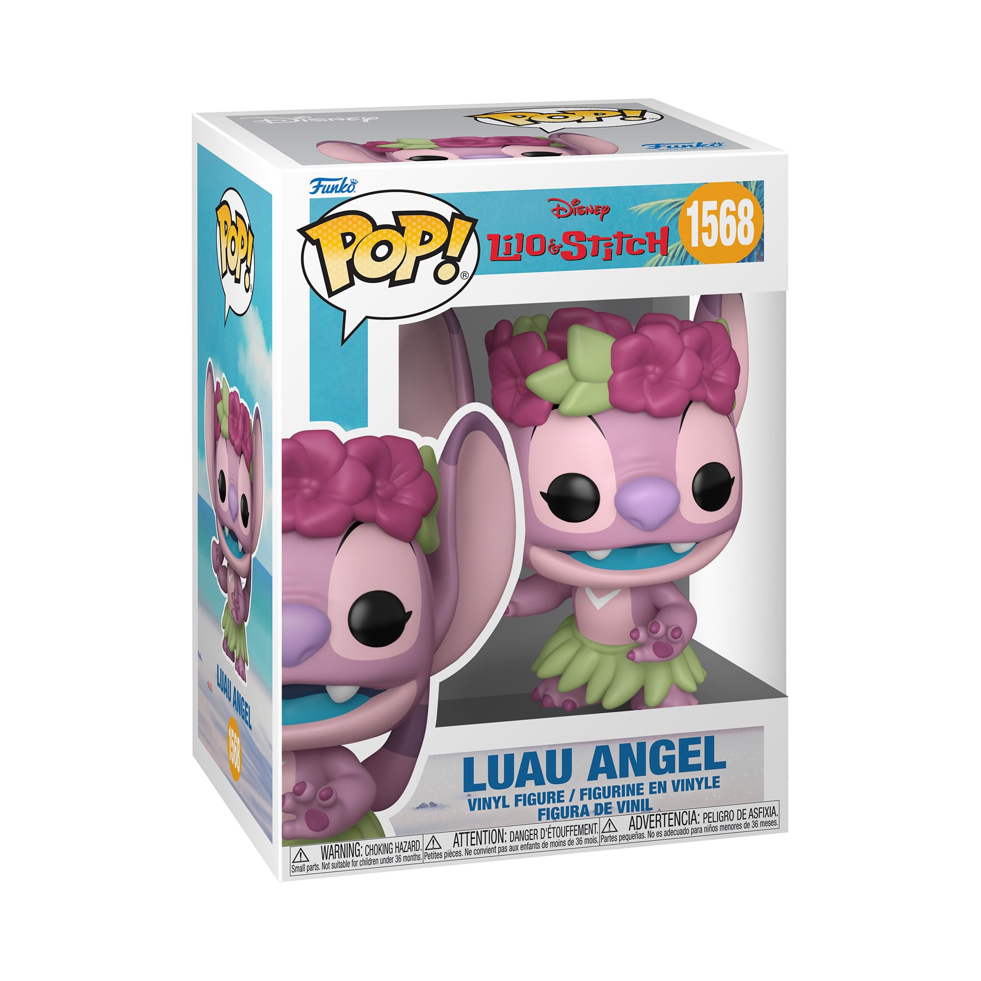 Funko Pop! Luau Angel - Lilo and Stitch Collectible Vinyl Figure | Approx 3.75 Inches