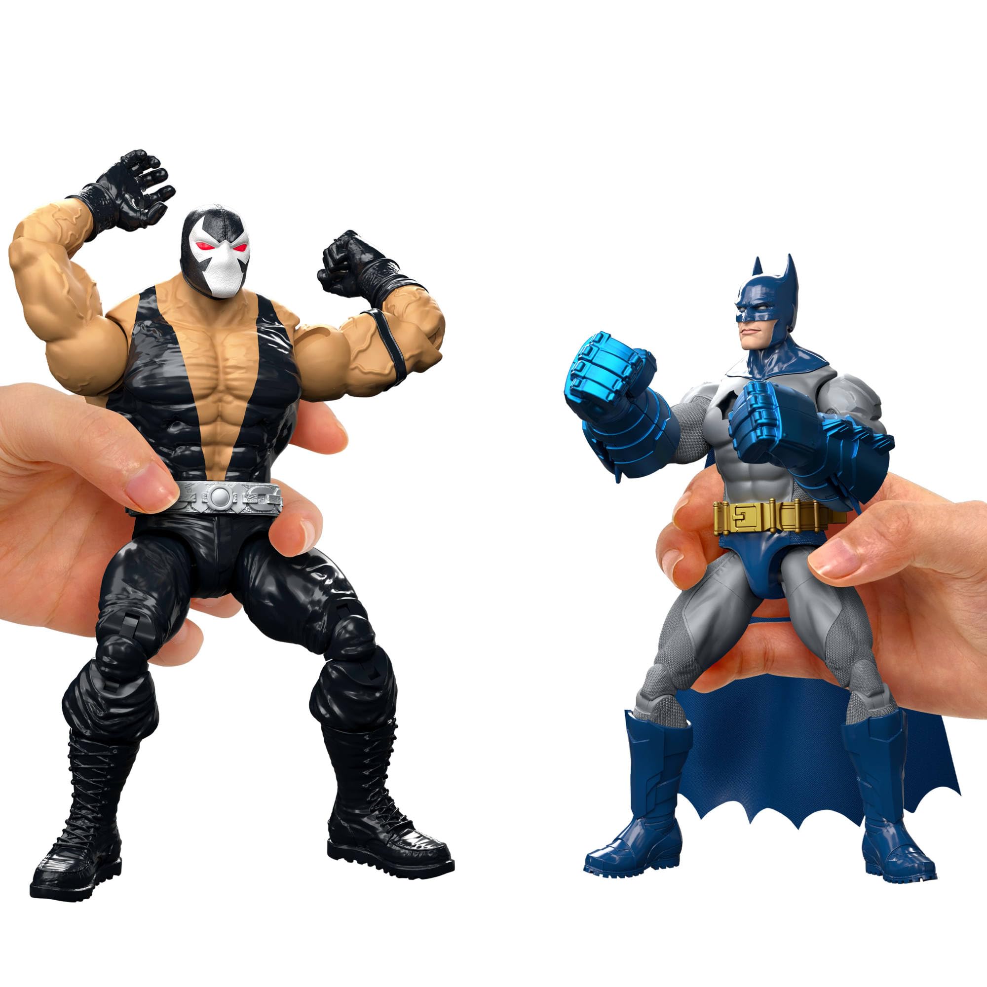 Mattel DC Premier 6.5-inch Action Figures - Batman, Nightwing & Bane | Ages 4+ 2