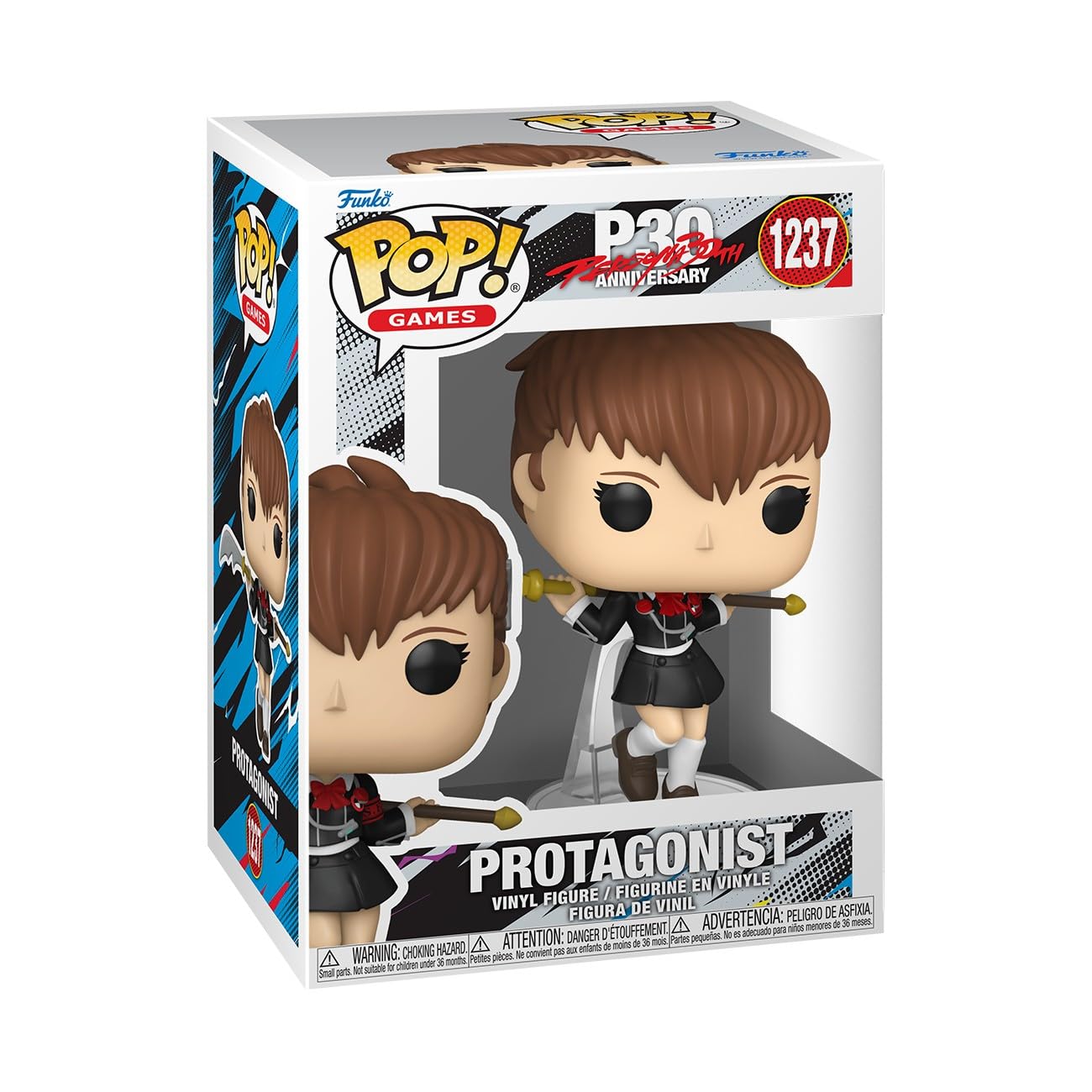 Funko POP! Games: Persona - Female Protagonist Vinyl Figure | 3.75 in | Model 91465