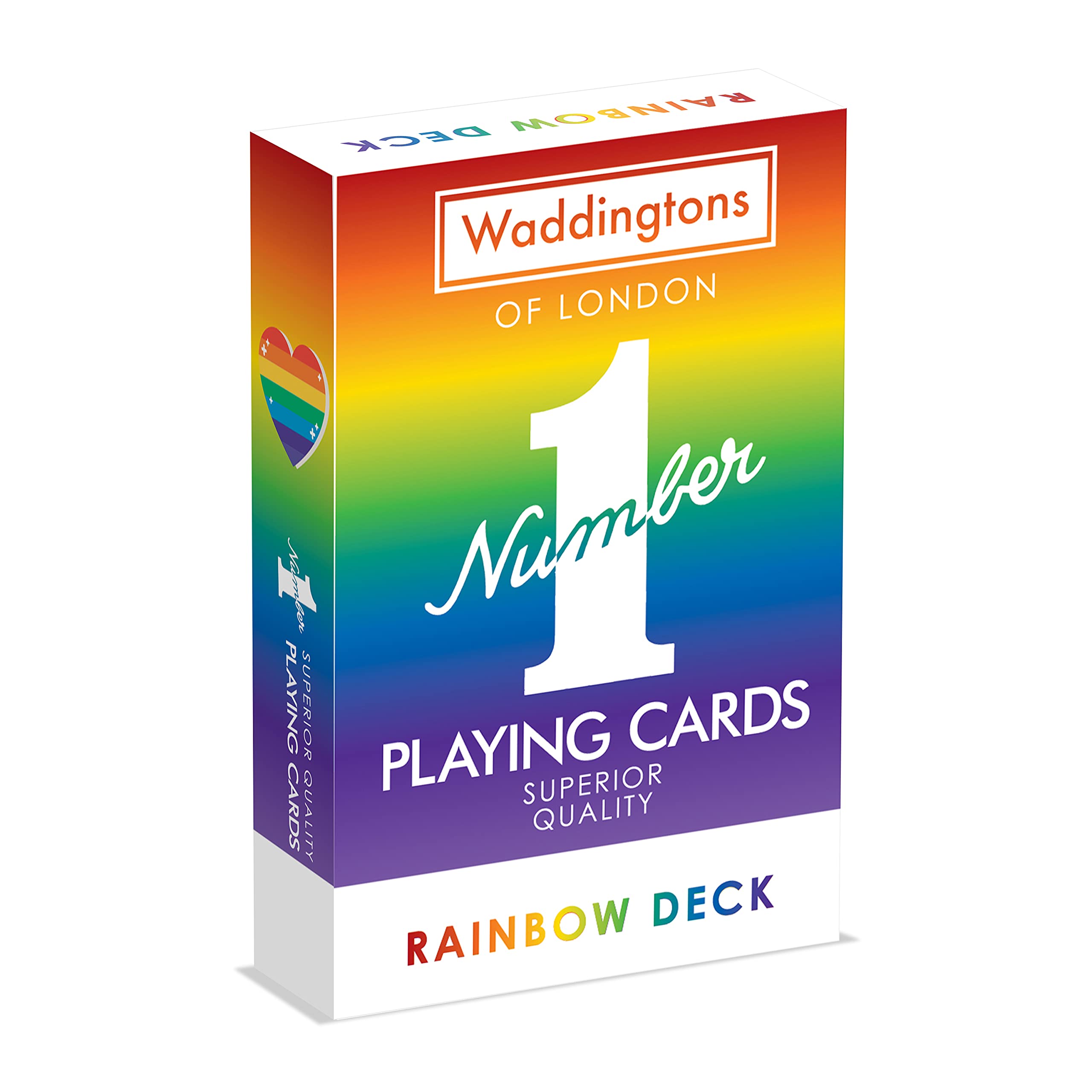 Waddingtons Number 1 Rainbow Playing Cards - 54 Cards, Unisex Children, Ages 6+ 1