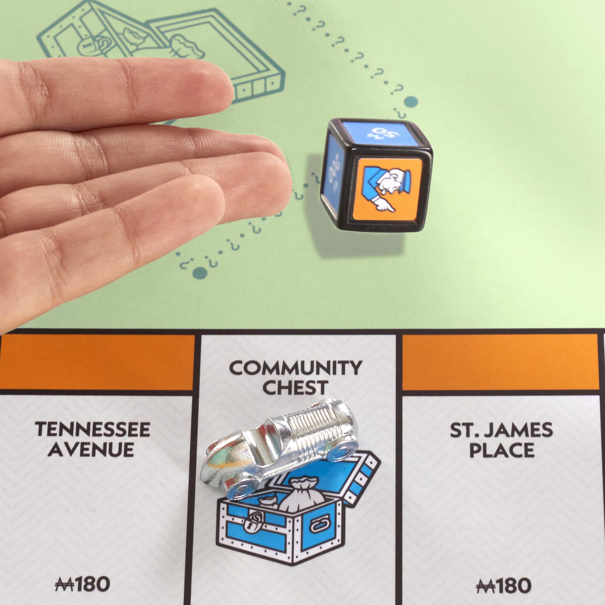 Monopoly Go to Jail Expansion - Play in Half the Time | Ages 8+ | Up to 6 Players 5