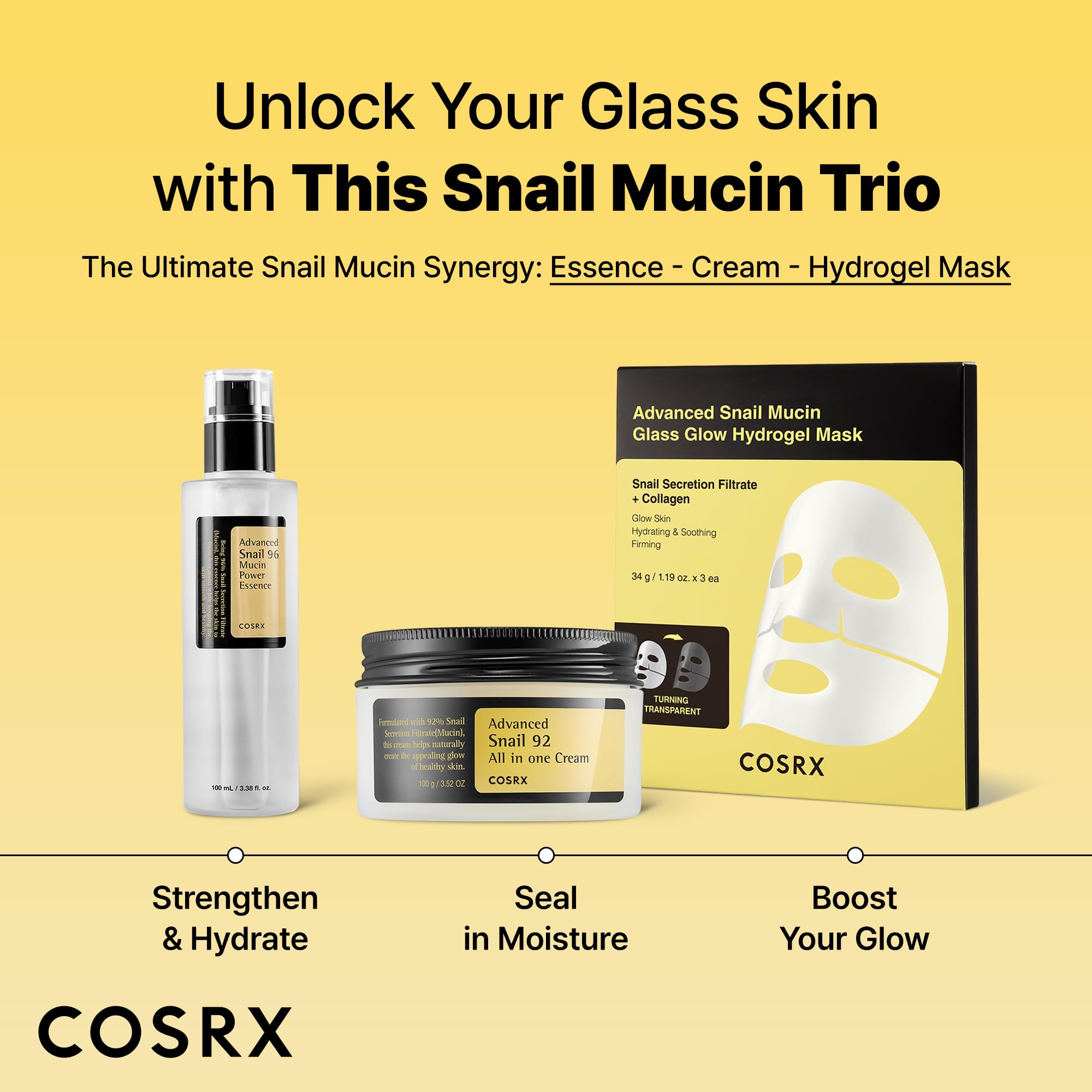 COSRX Advanced Snail 92 All In One Cream - Hydrating & Repairing Facial Moisturiser | 100g 7