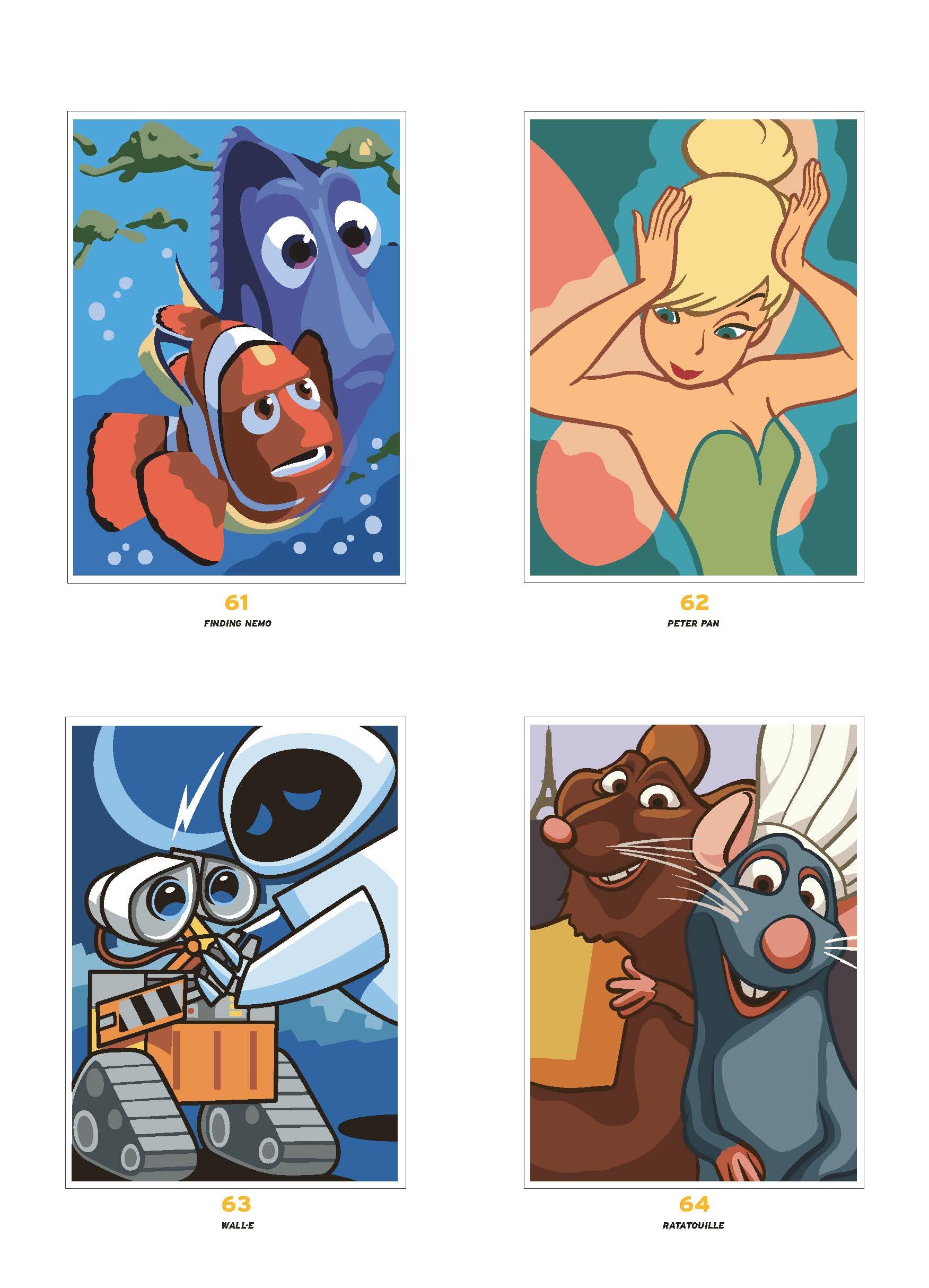 HACHETTE HEROES Mystery Colouring - Portraits: Reveal Iconic Disney Characters | 128 Pages | English 5