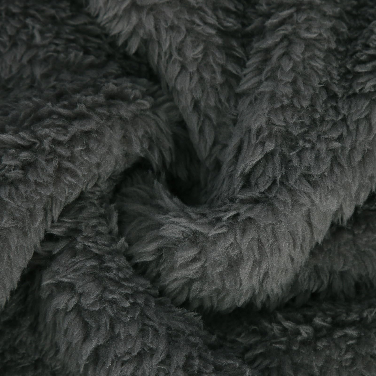 Cheyubny Plus Size Long Winter Coat - Gray | Size L | Model 4x 2