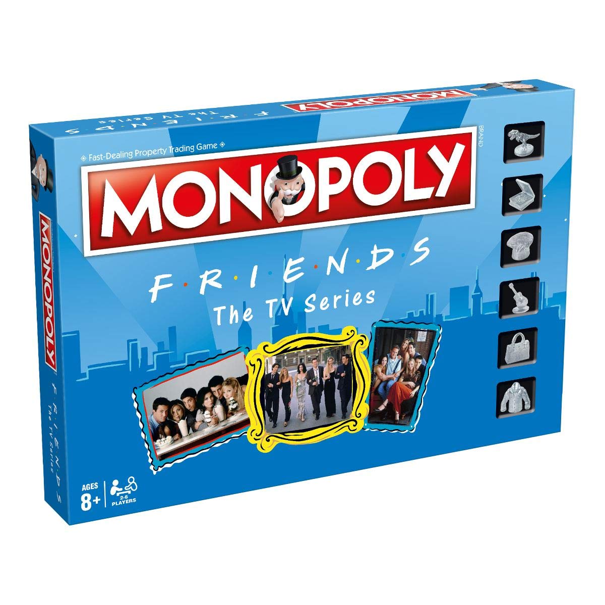 Winning Moves Friends Monopoly Board Game - Friends TV Show Edition, Ages 96+