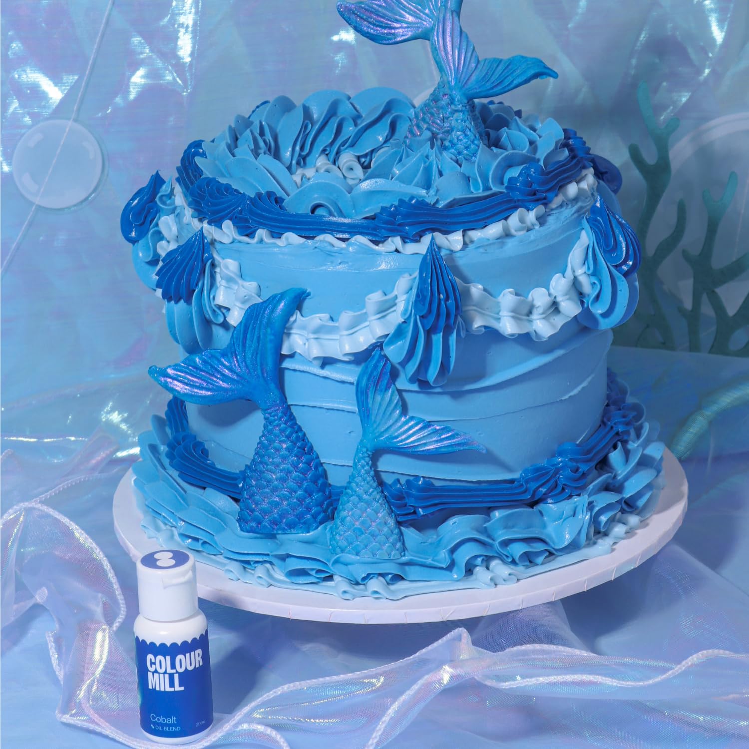 Colour Mill Oil Based Food Colouring - Cobalt | High Concentration | 20ml 3