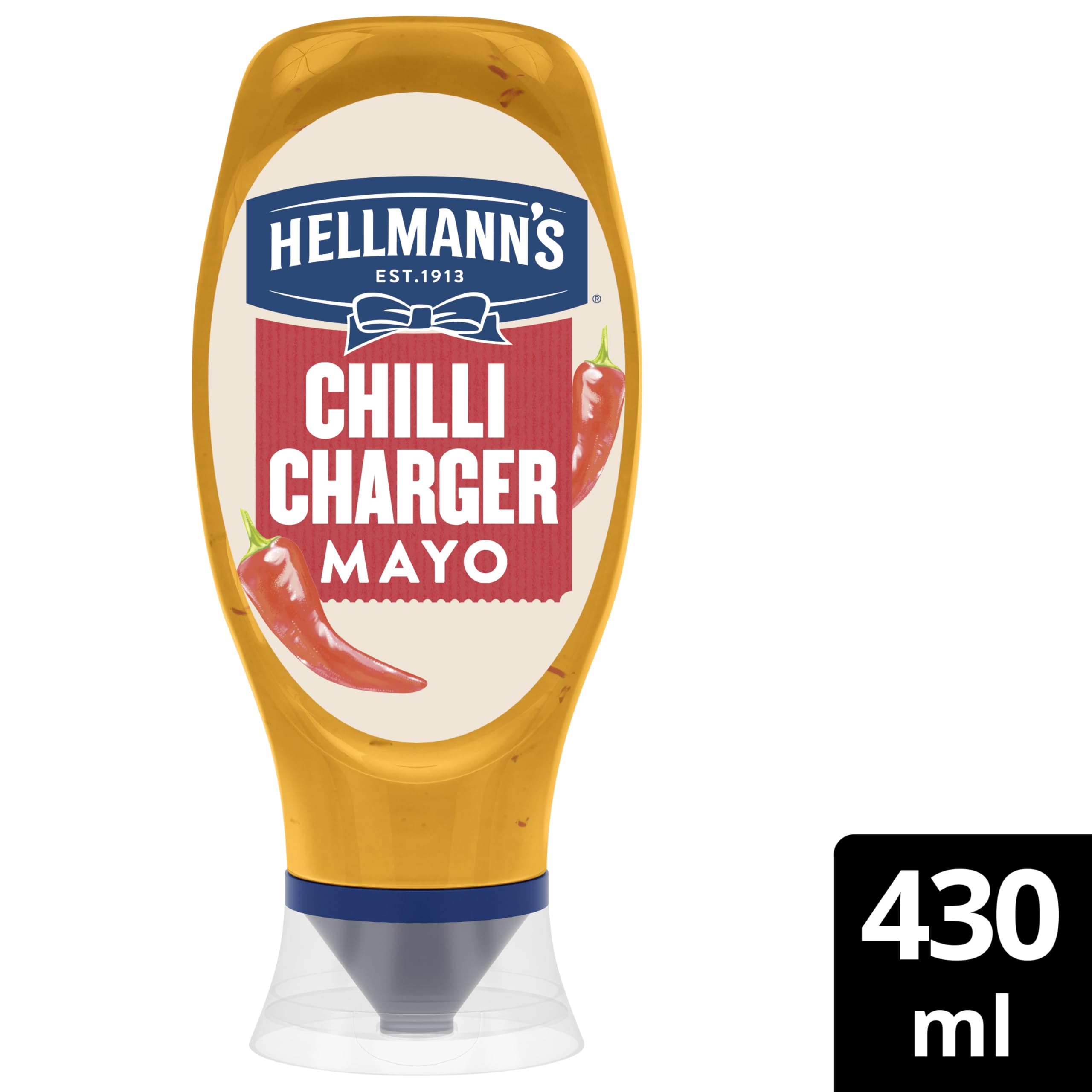 Hellmann's Chilli Charger Mayonnaise - Creamy & Fiery Kick | 430ml Bottle 2