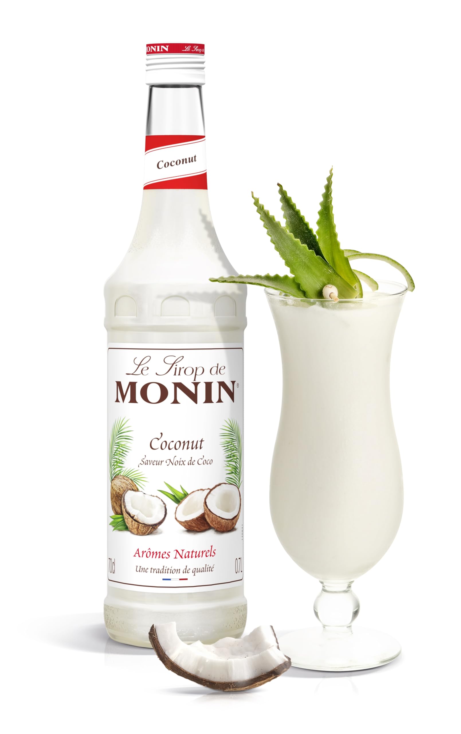 Monin Coconut Syrup - Intense Coconut Flavour | 700ml | Vegan & Allergen-Free 2