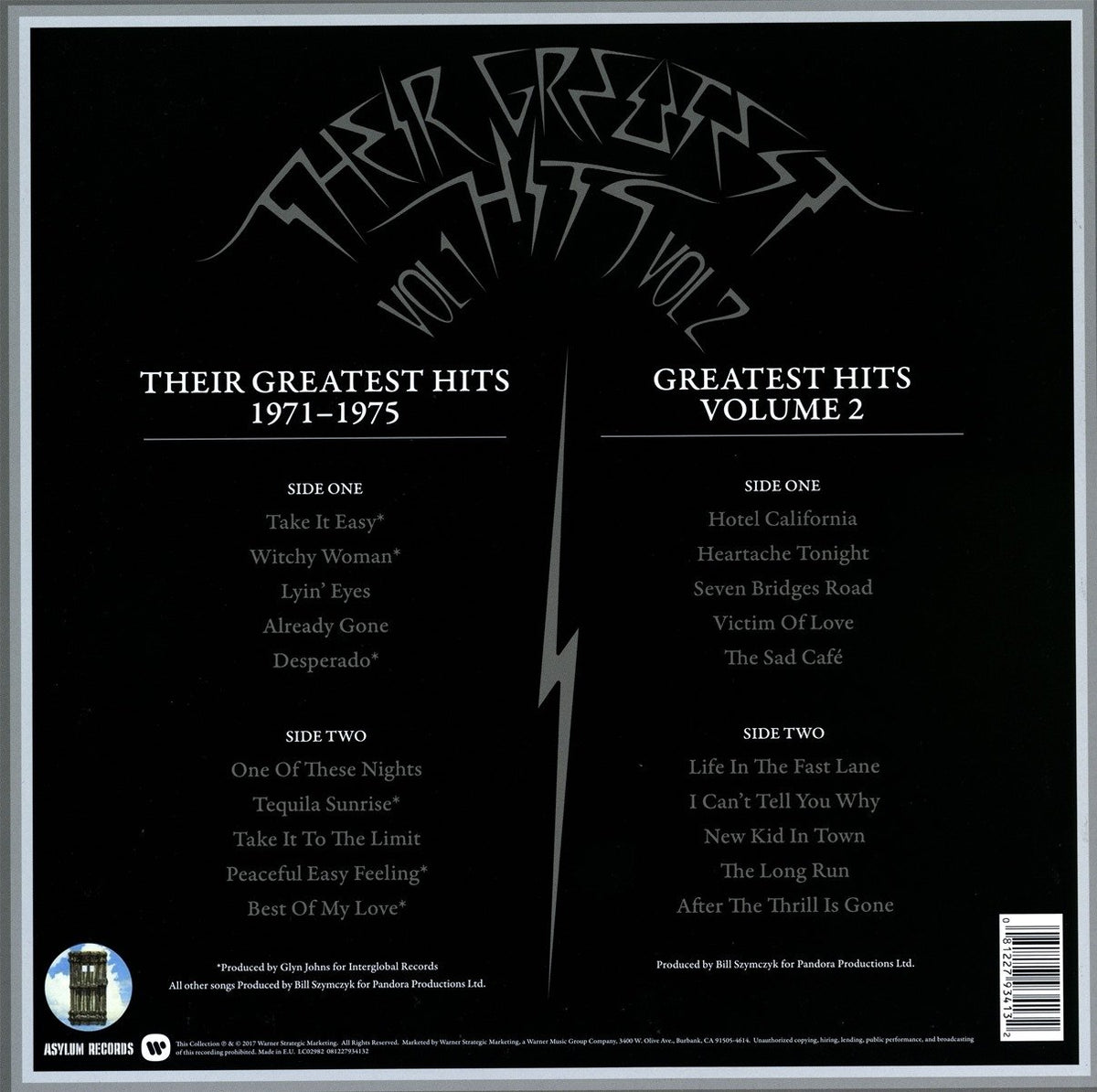 Eagles - Their Greatest Hits Volumes 1 & 2 [2CD]