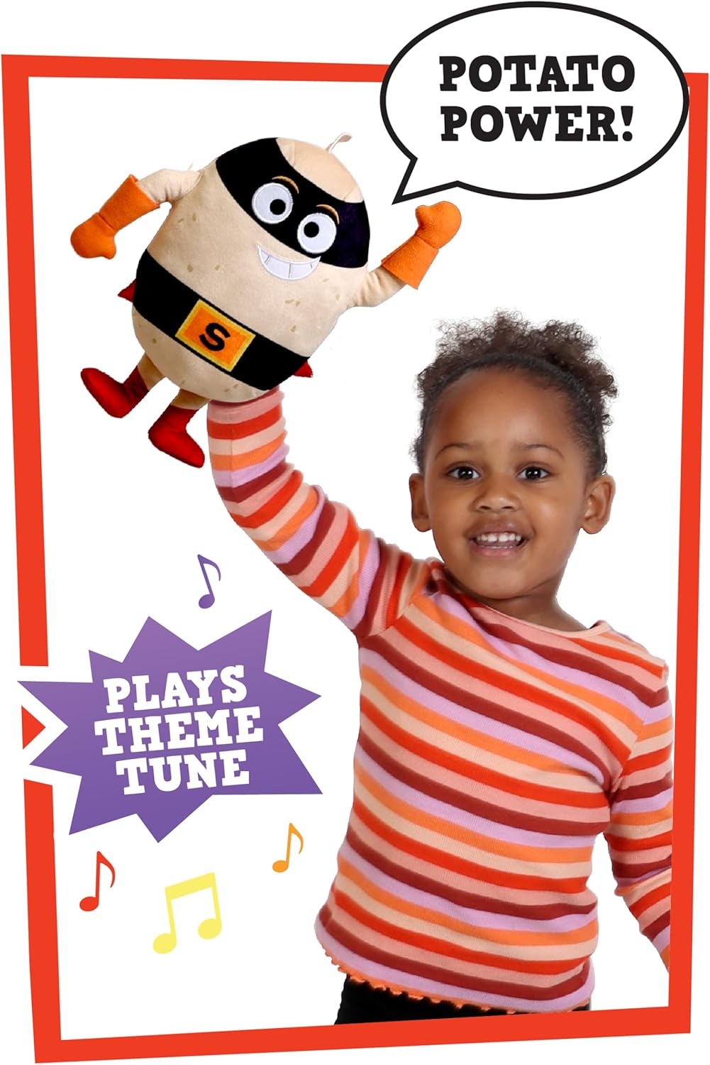 Supertato Talking Plush Toy - Superhero Cape & Sound Effects from CBeebies 5