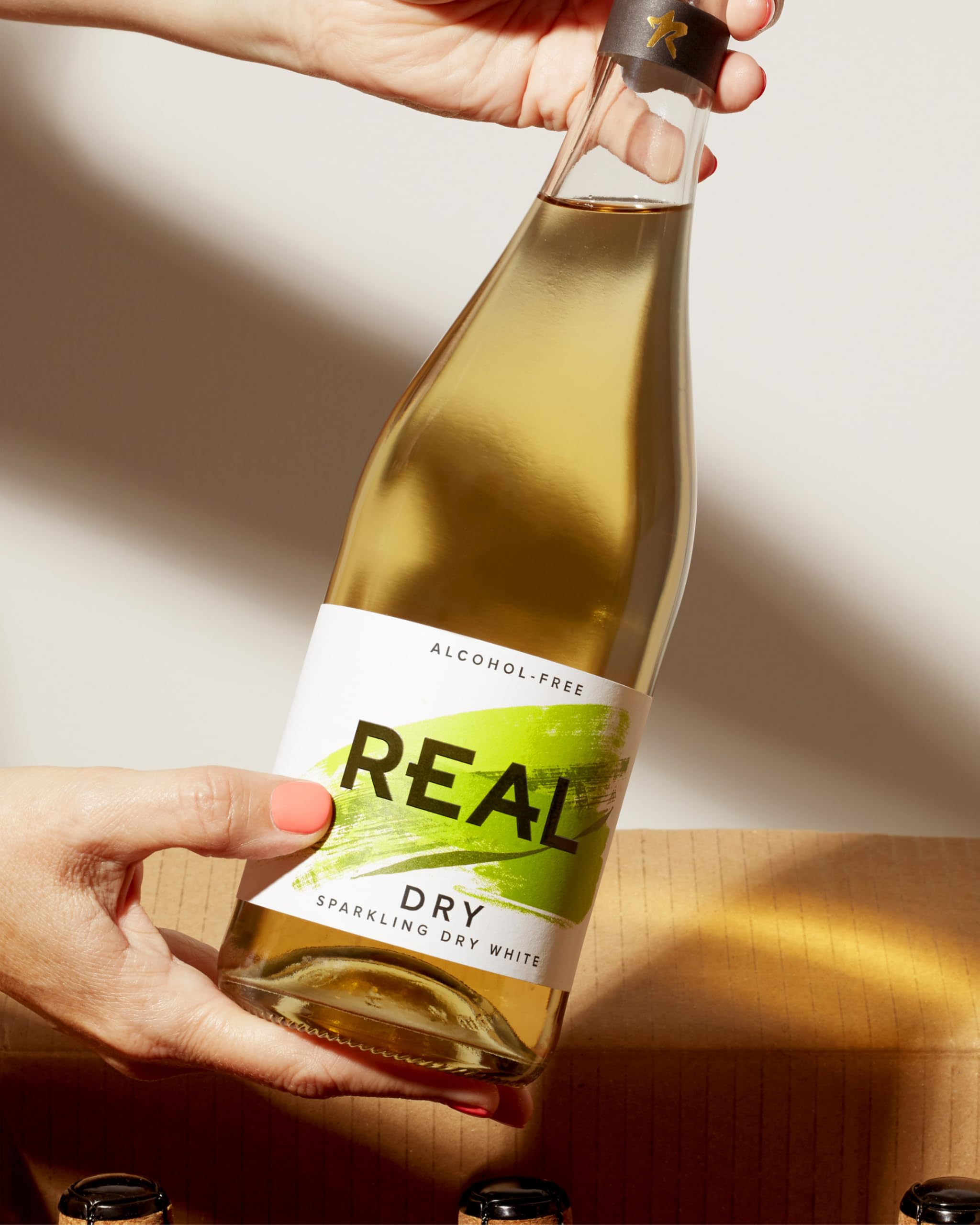 REAL Kombucha Dry Slow Fermented Sparkling Tea - 750ml | Natural Ingredients | Award-Winning 3