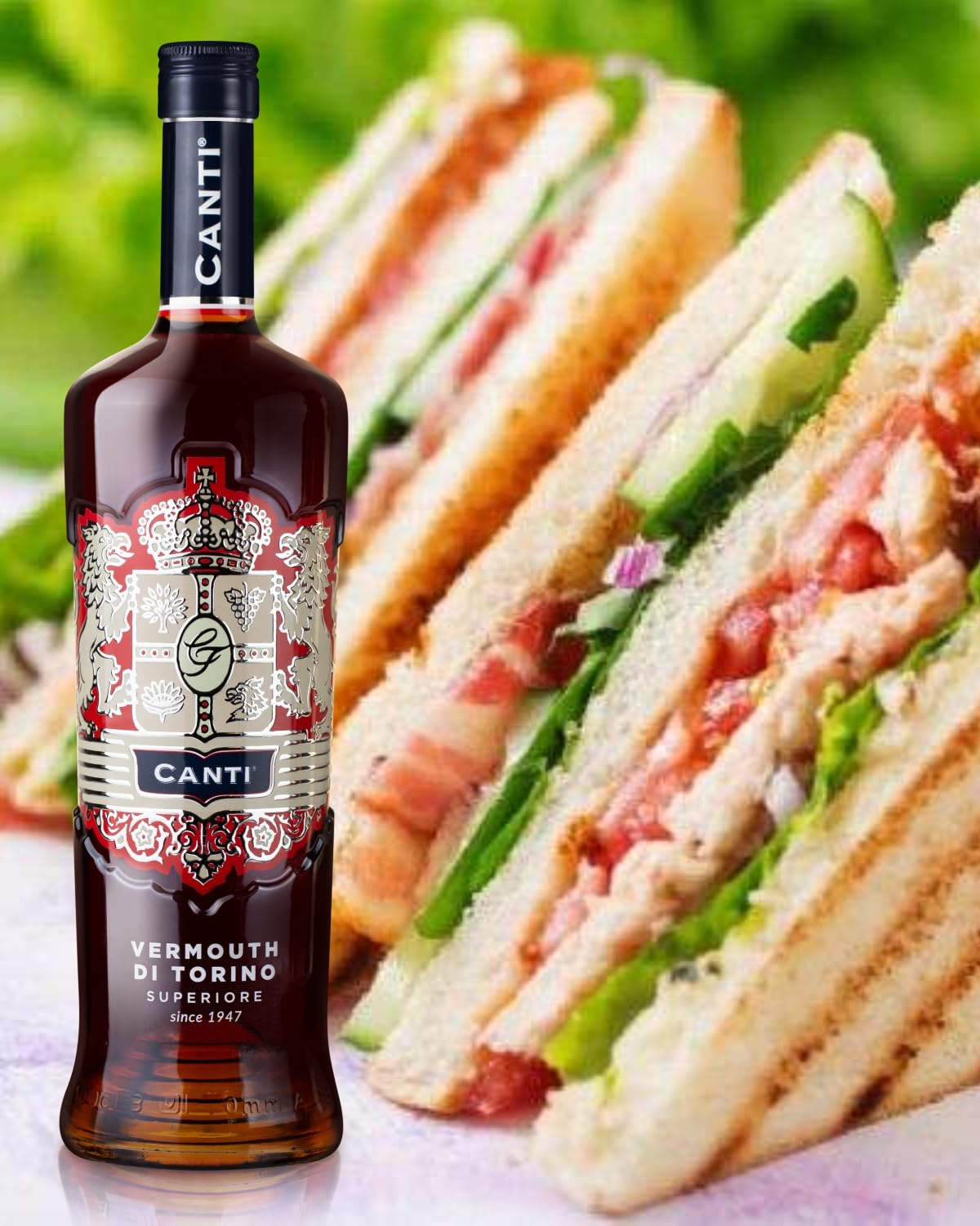 Canti - Superior Red Vermouth from Turin 18% (750ml) 4