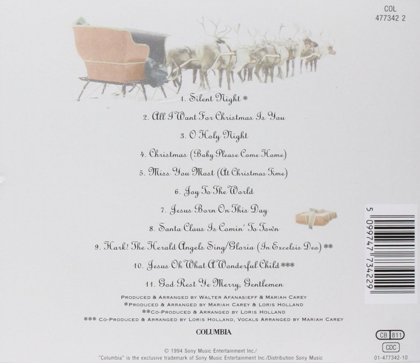 Mariah Carey - Merry Christmas - Audio CD