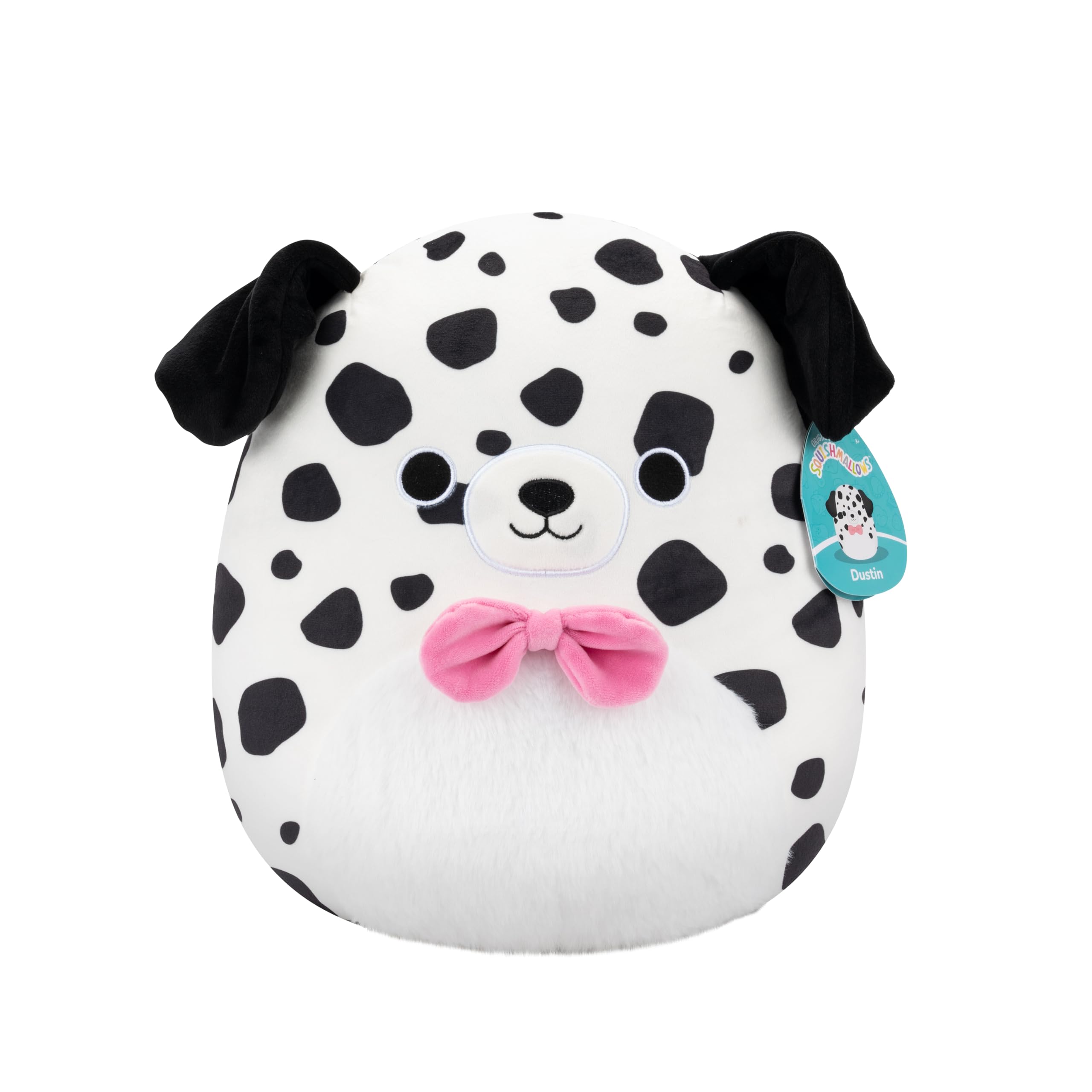 Squishmallows Dustin the White Dalmatian - 12-Inch Plush Stuffed Animal for Kids 3+ 8