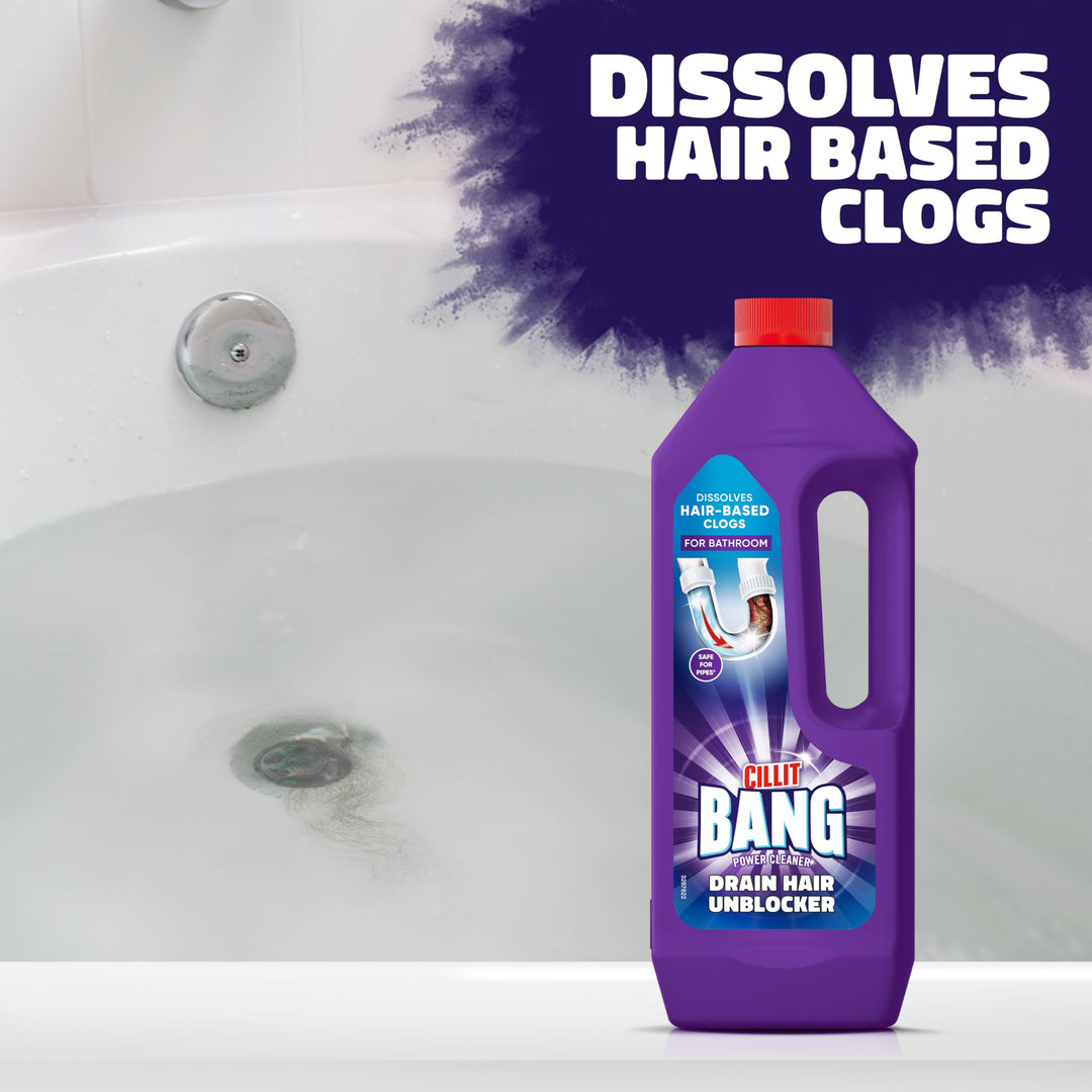 Cillit Bang - Hair Drain Unblocker Gel