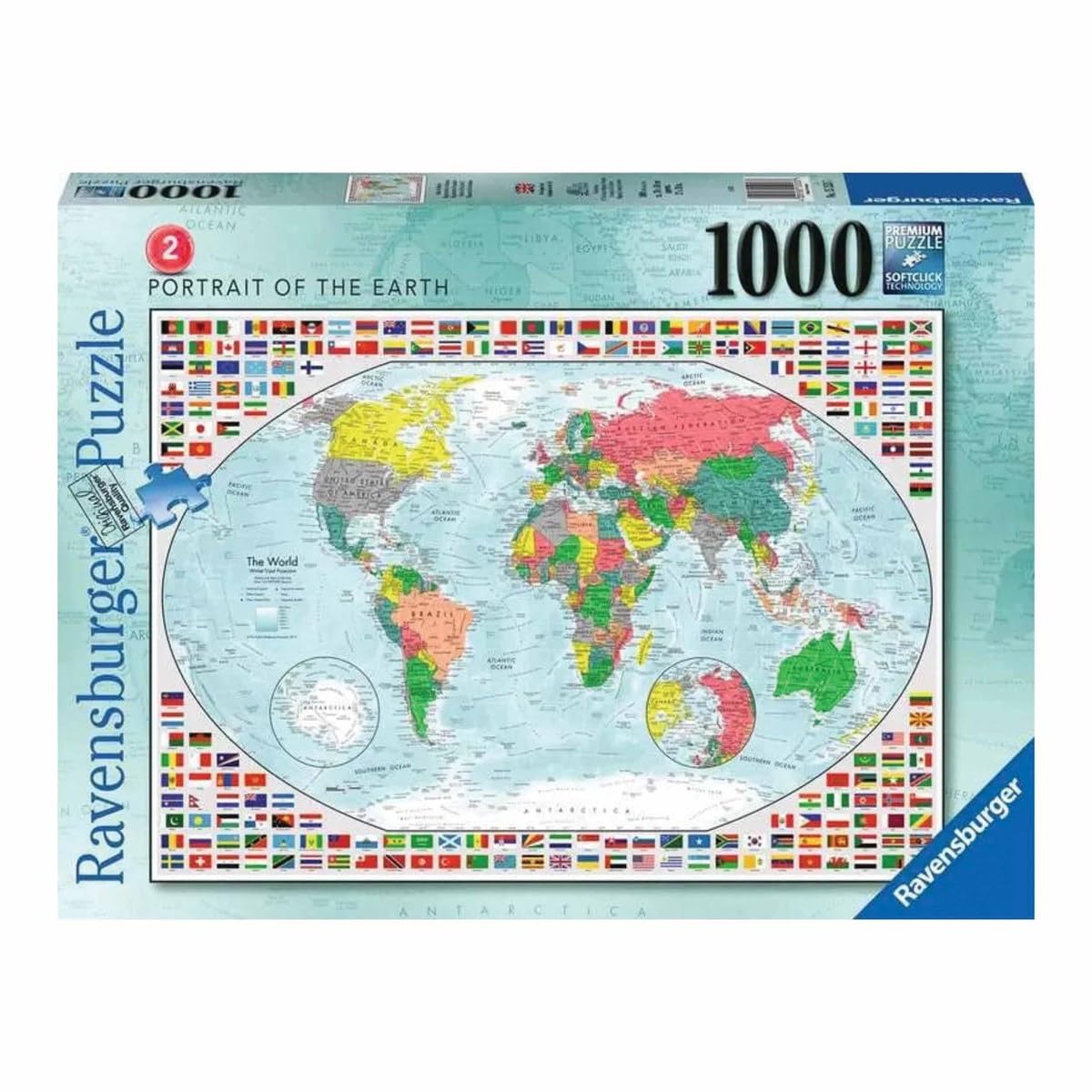 Ravensburger Portrait of The Earth 1000 Piece Jigsaw Puzzle - Premium Adult Puzzle 6